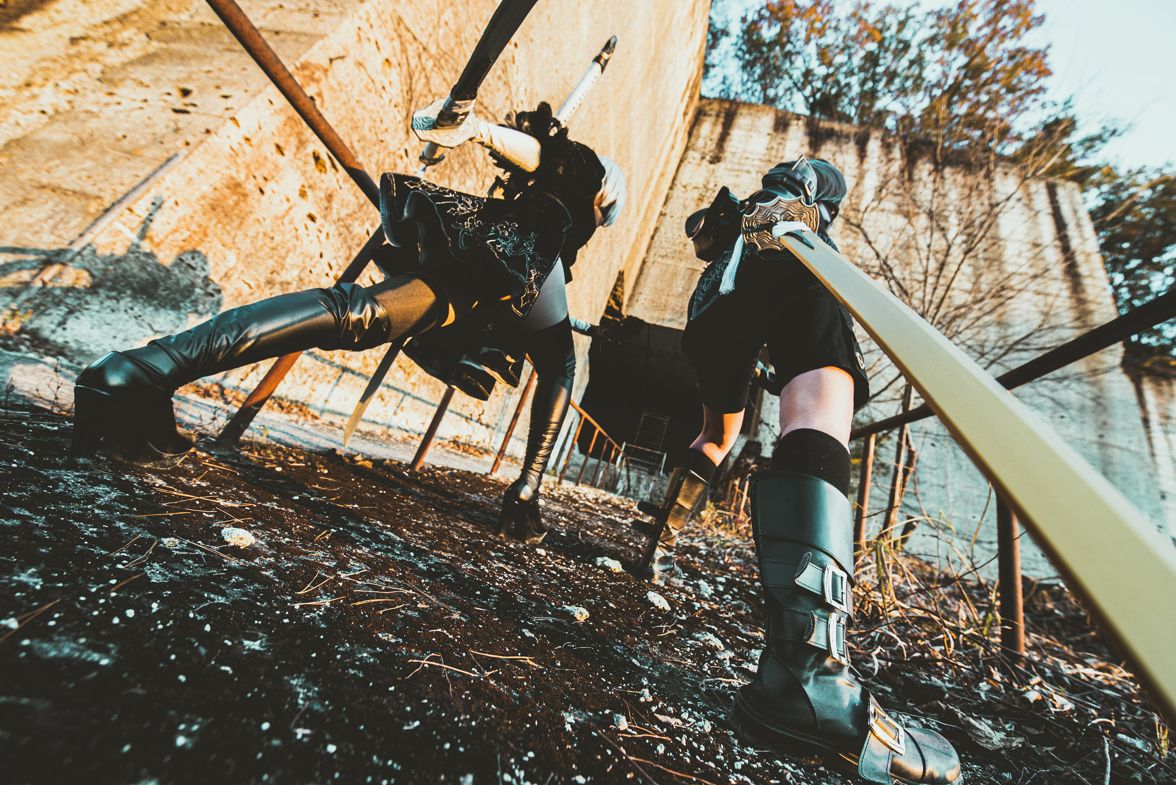 9S:ルーイ / 2B:明井さん / Photo:Any Goldmanさん