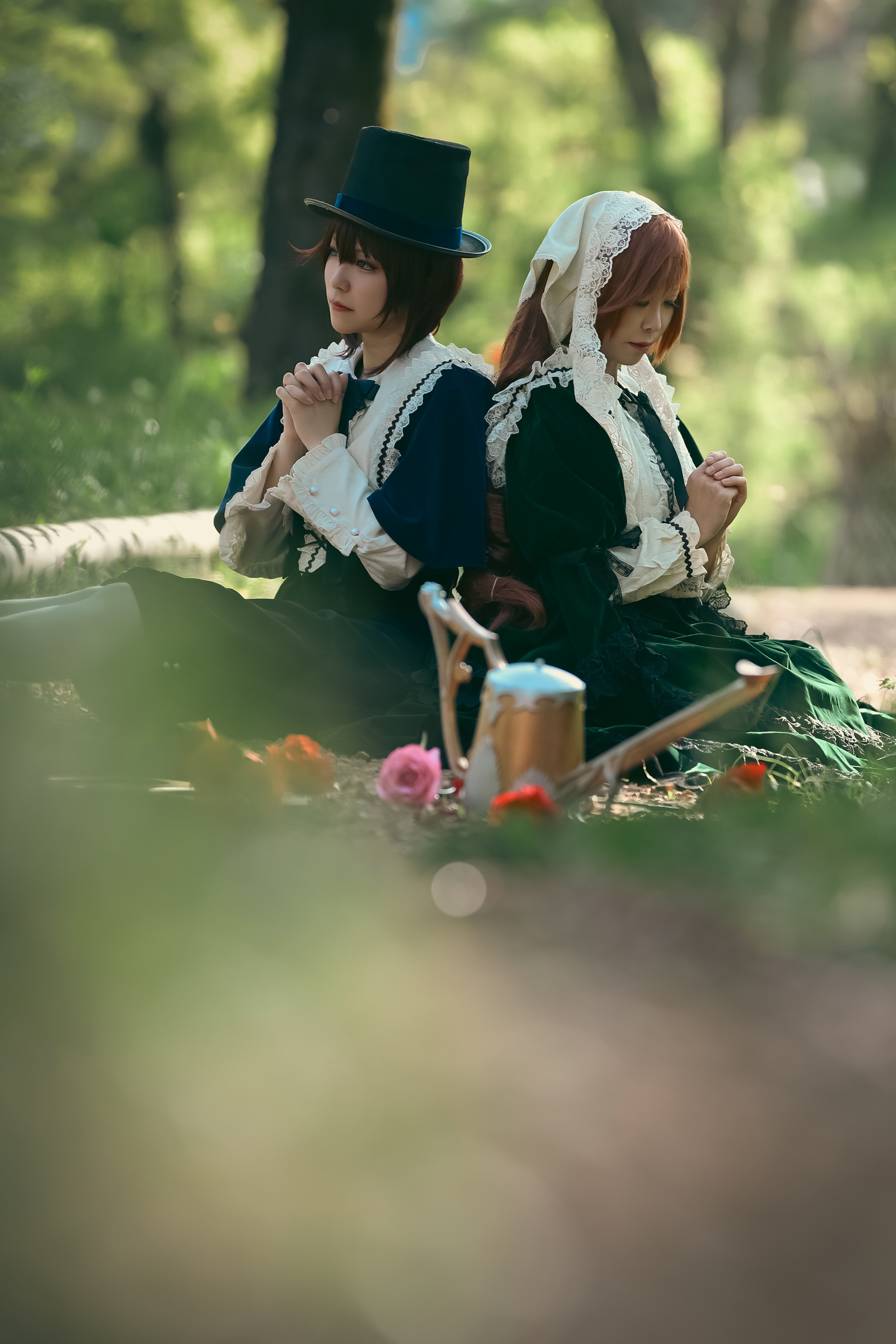 蒼星石:ルーイ / 翠星石:きょーさん / Photo:じんグウジさん