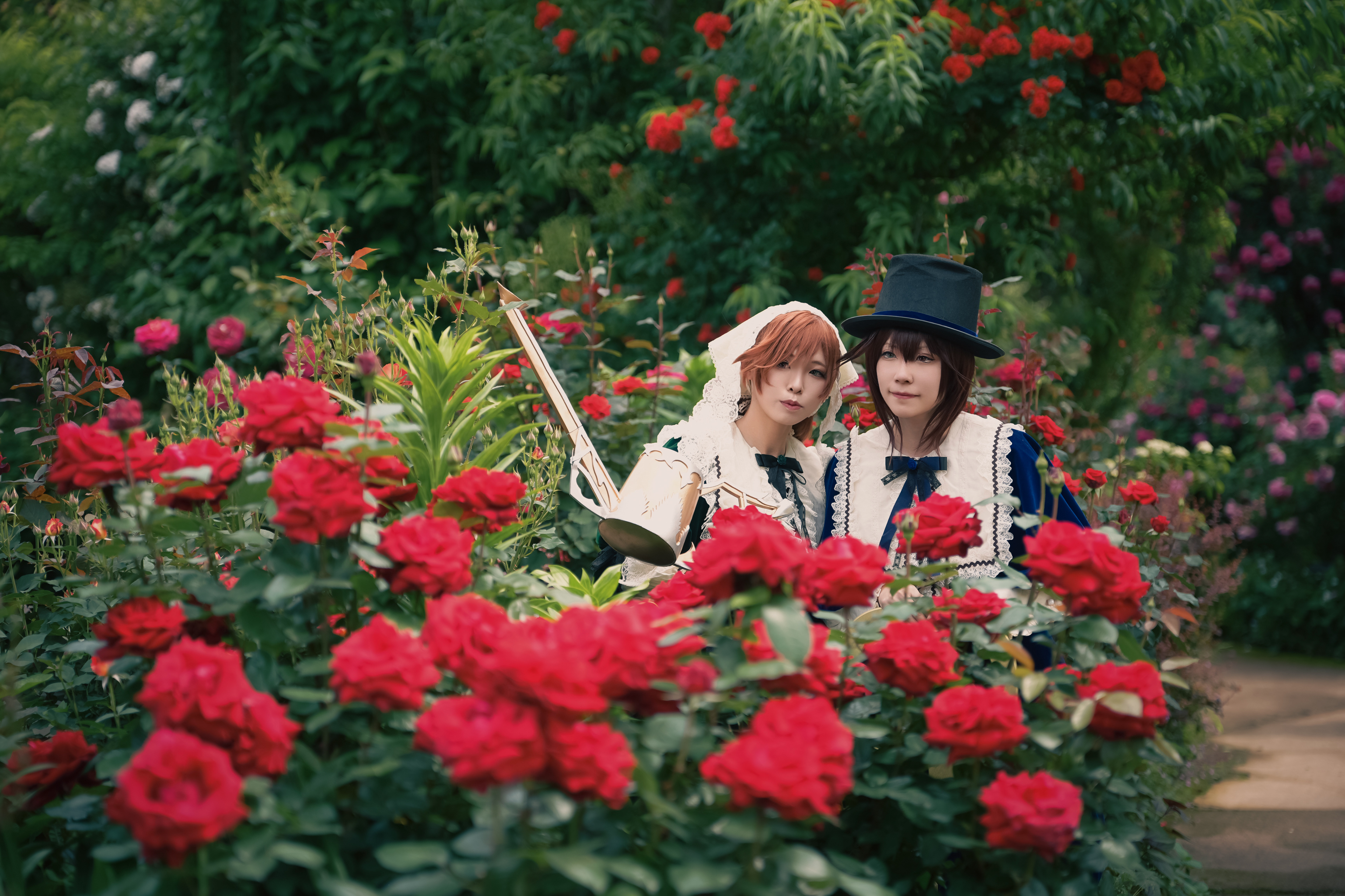 蒼星石:ルーイ / 翠星石:きょーさん / Photo:じんグウジさん