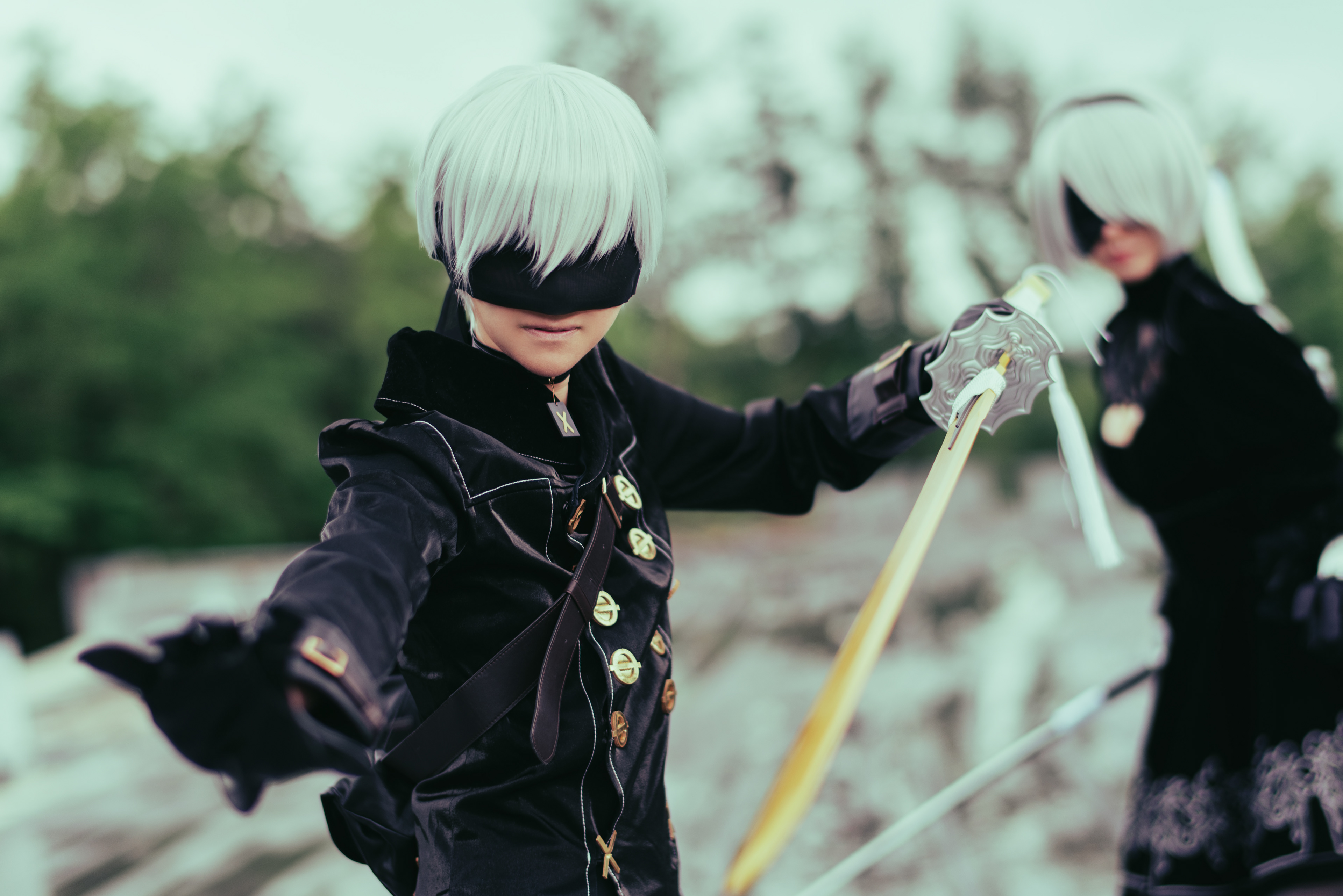 9S:ルーイ / 2B:明井さん / Photo:Any Goldmanさん