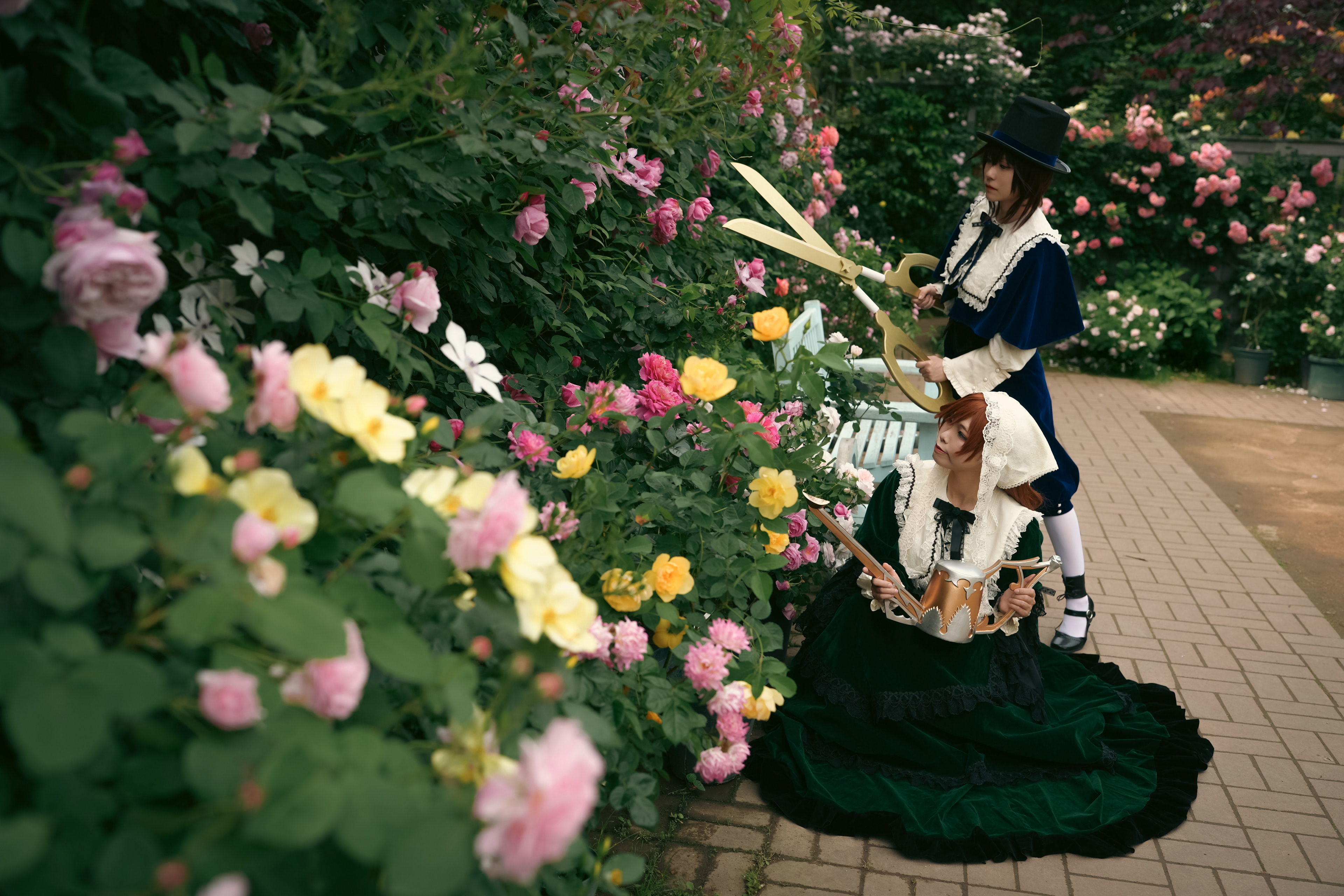 蒼星石:ルーイ / 翠星石:きょーさん / Photo:じんグウジさん
