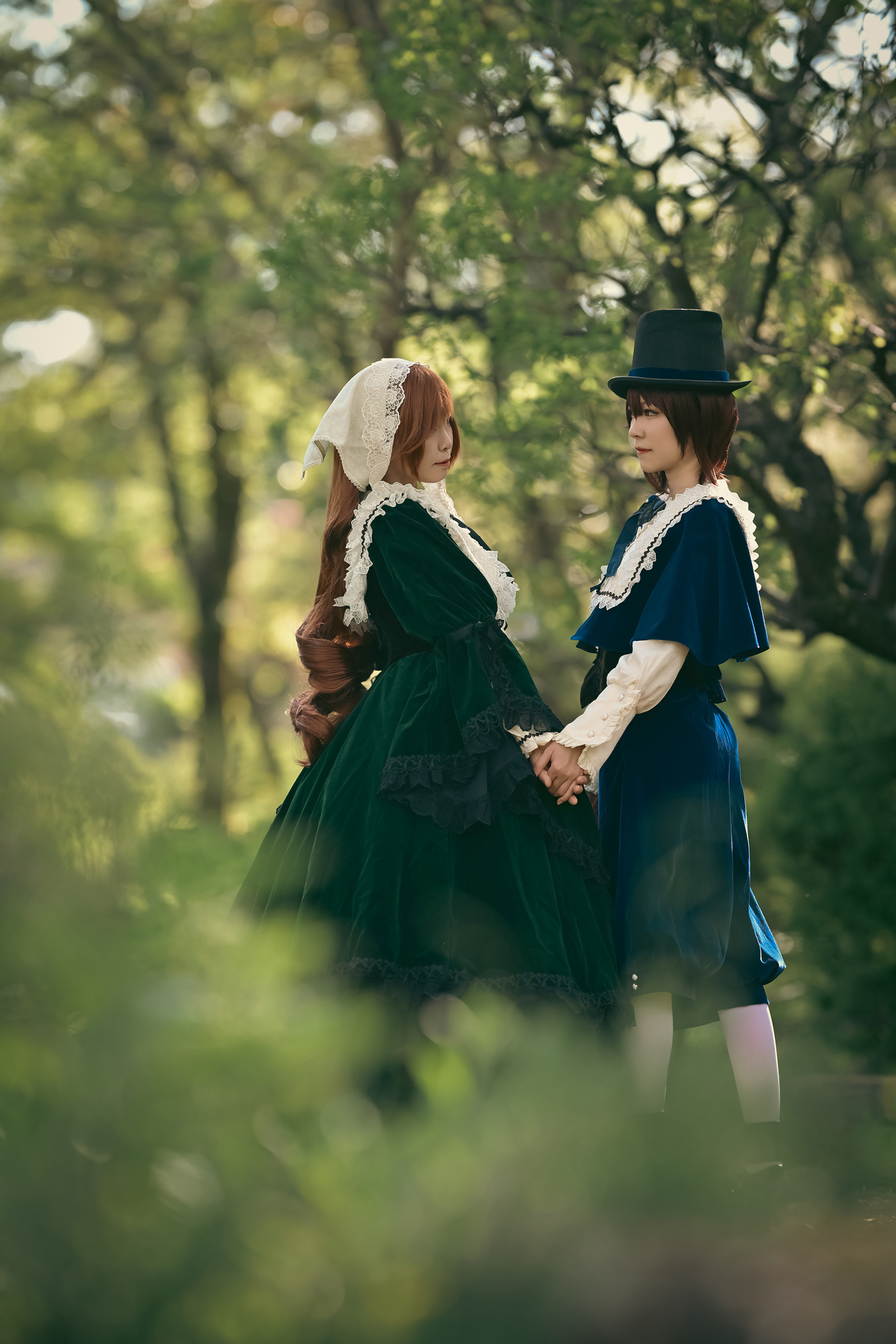 蒼星石:ルーイ / 翠星石:きょーさん / Photo:じんグウジさん