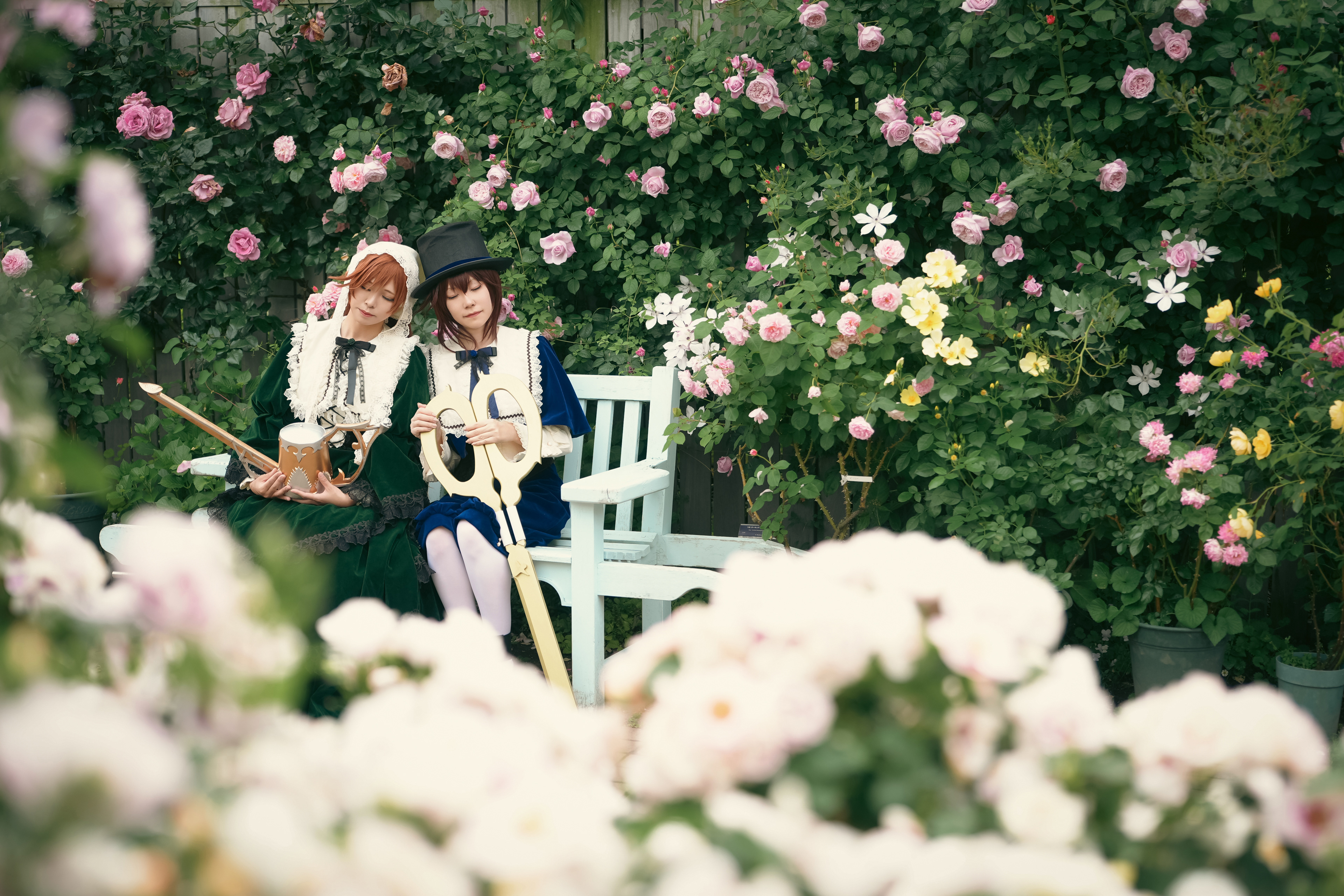 蒼星石:ルーイ / 翠星石:きょーさん / Photo:じんグウジさん