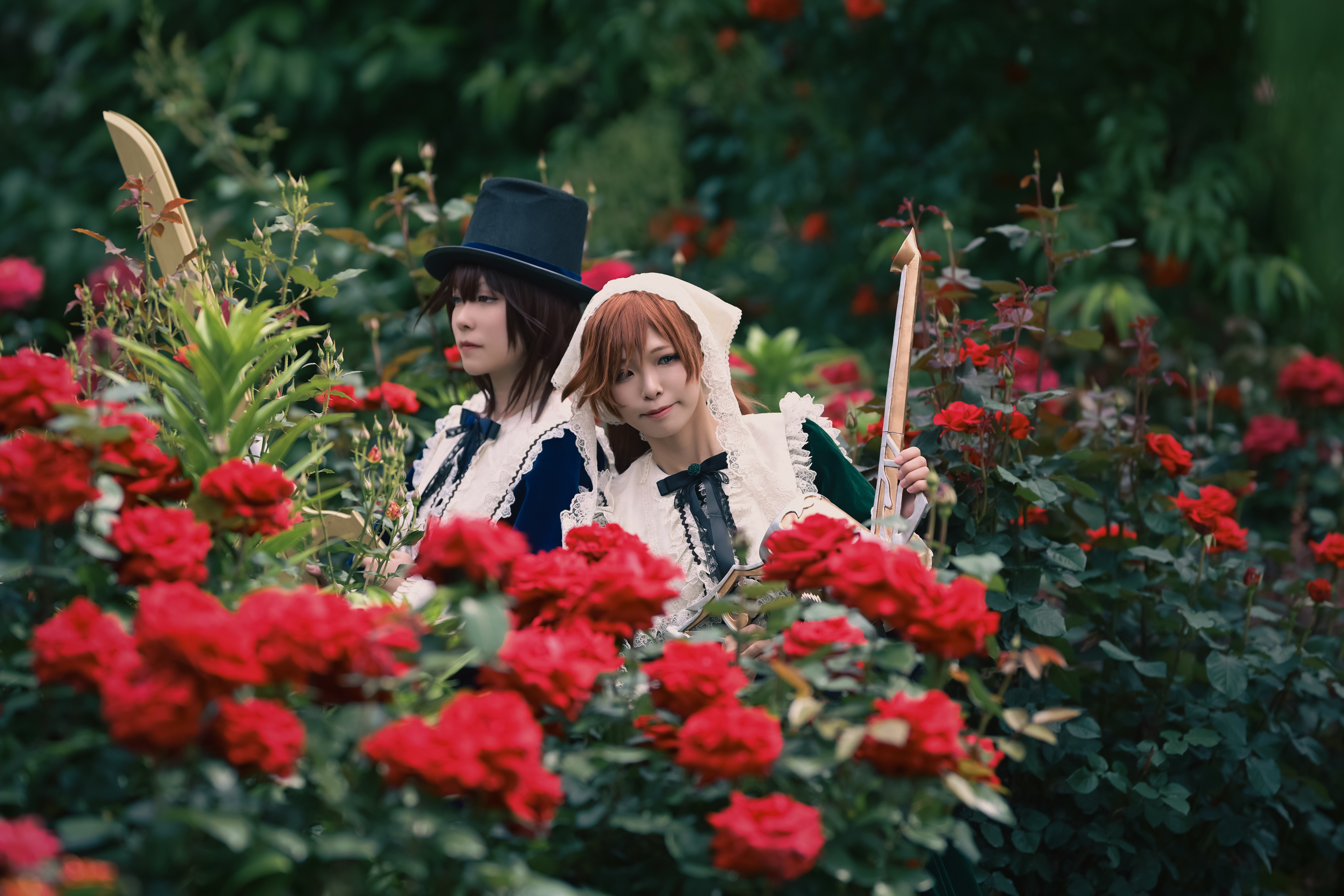 蒼星石:ルーイ / 翠星石:きょーさん / Photo:じんグウジさん