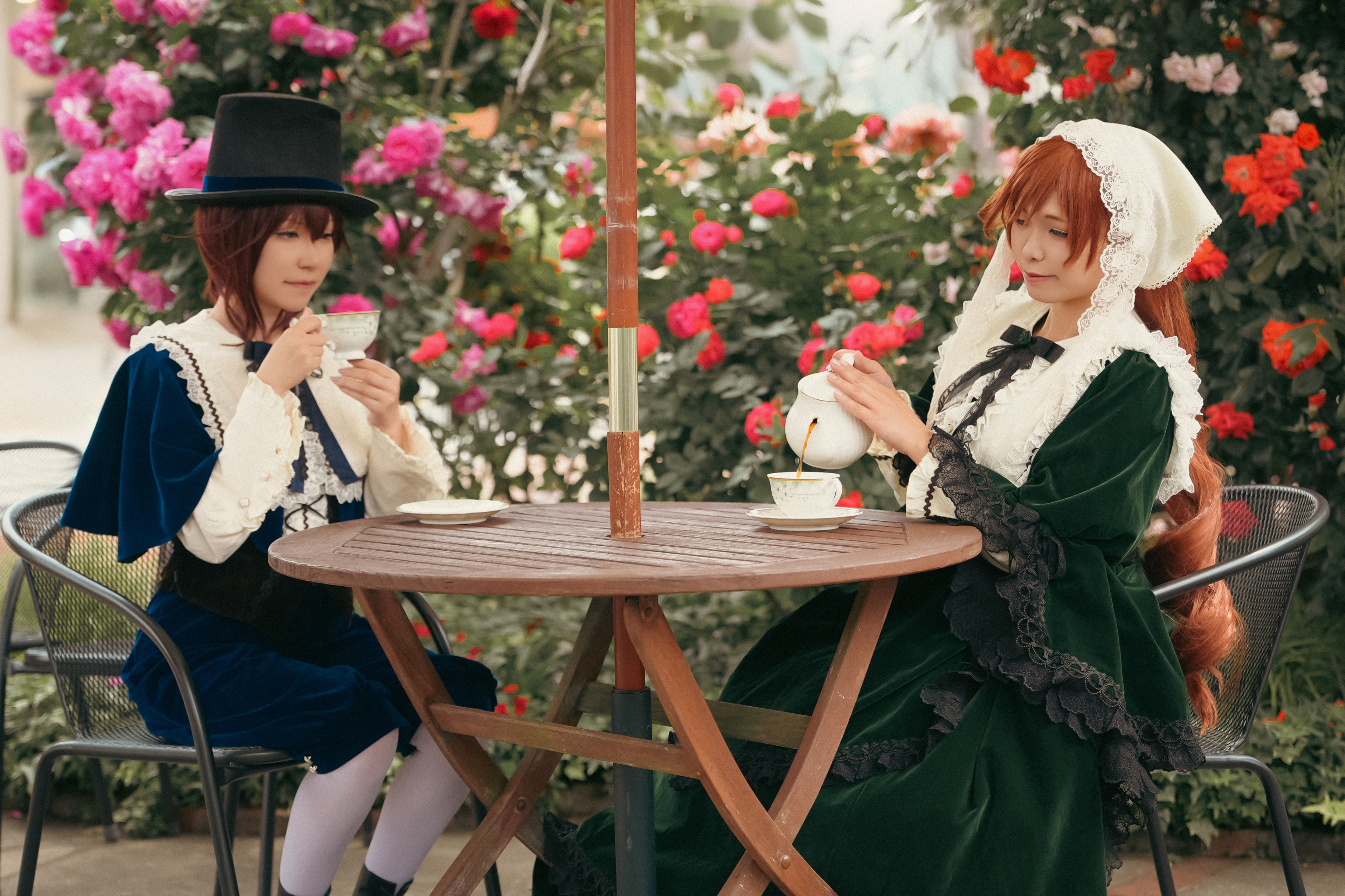 蒼星石:ルーイ / 翠星石:きょーさん / Photo:じんグウジさん