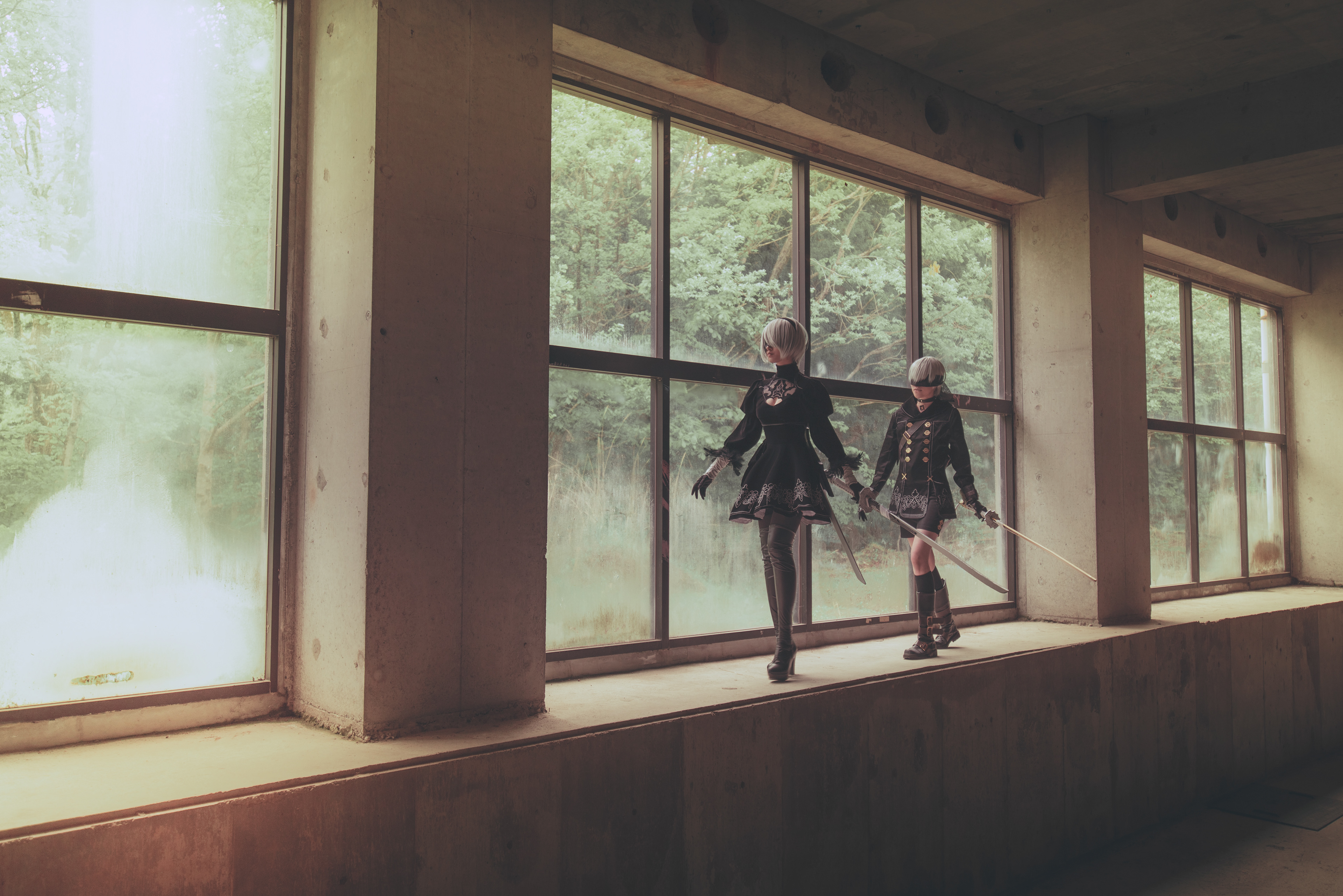 9S:ルーイ / 2B:明井さん / Photo:Any Goldmanさん