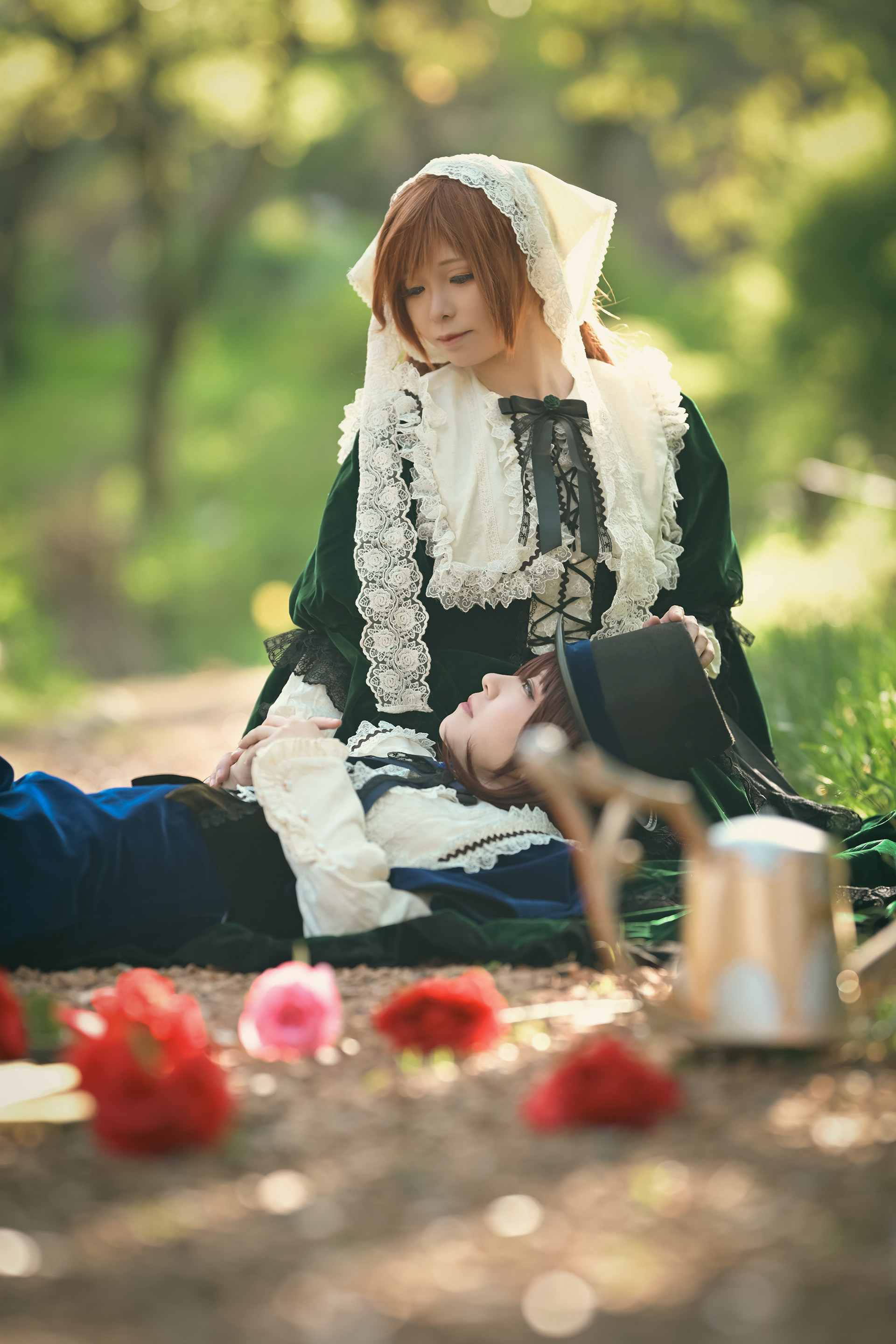 蒼星石:ルーイ / 翠星石:きょーさん / Photo:じんグウジさん