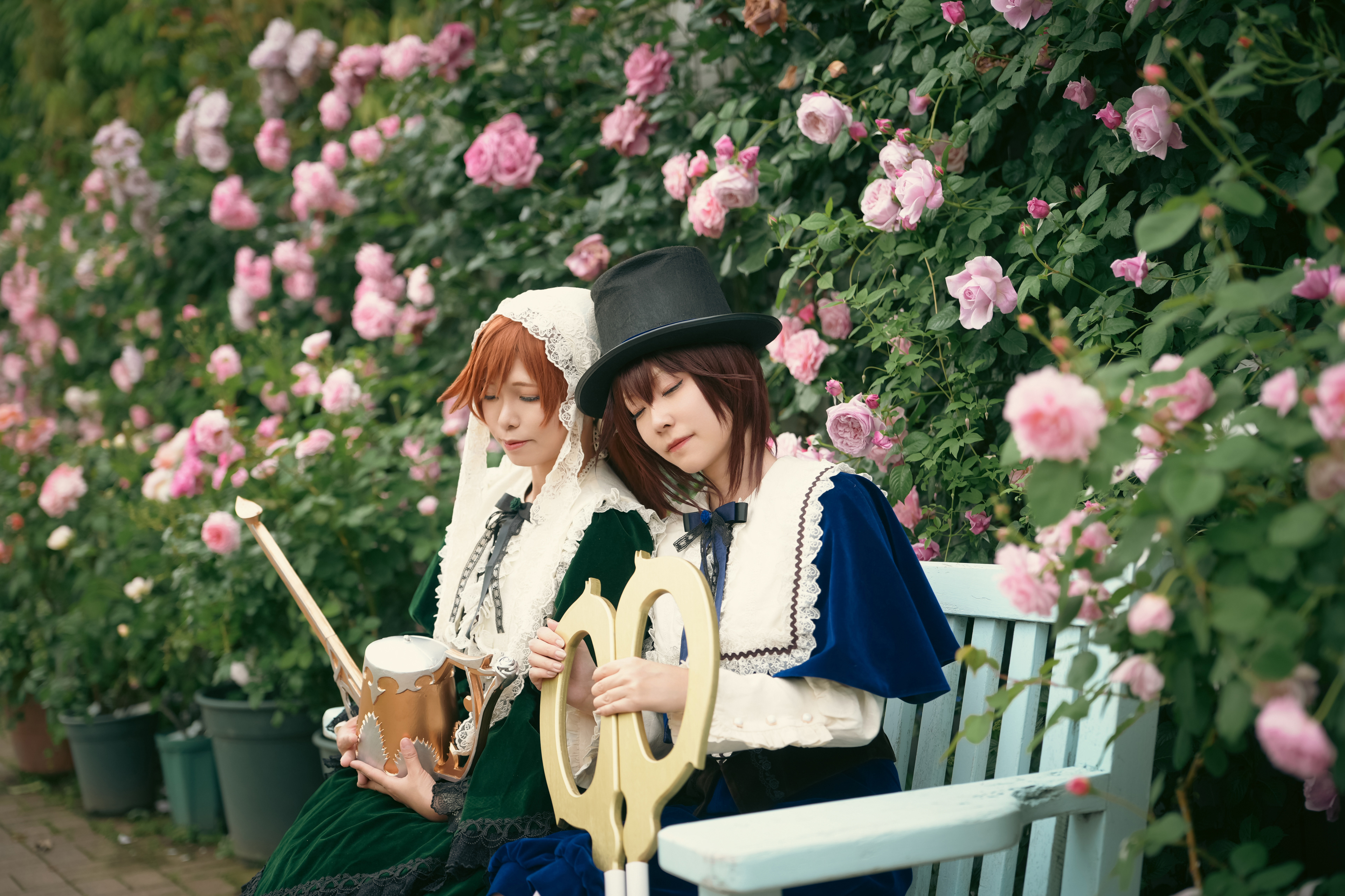 蒼星石:ルーイ / 翠星石:きょーさん / Photo:じんグウジさん