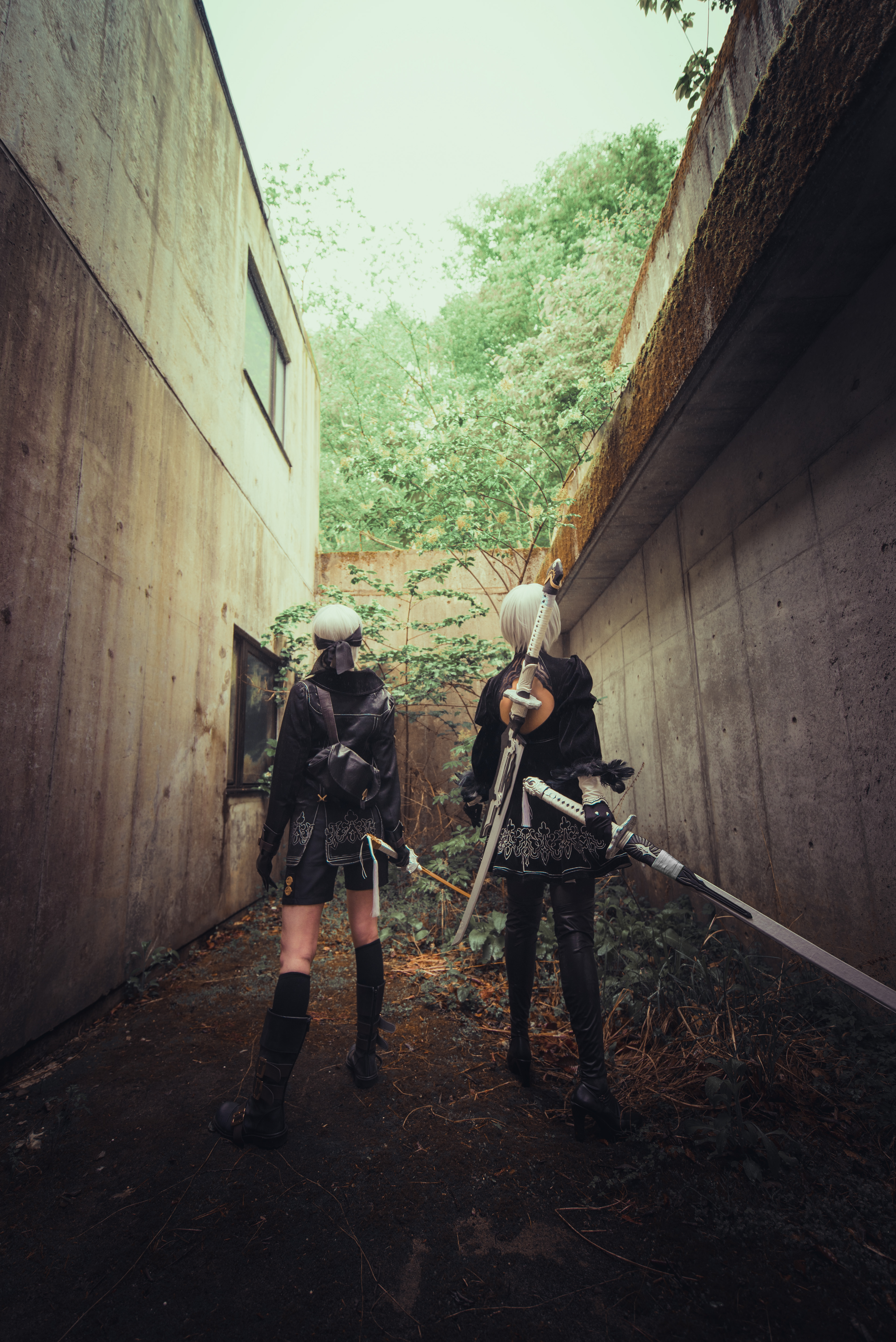 9S:ルーイ / 2B:明井さん / Photo:Any Goldmanさん