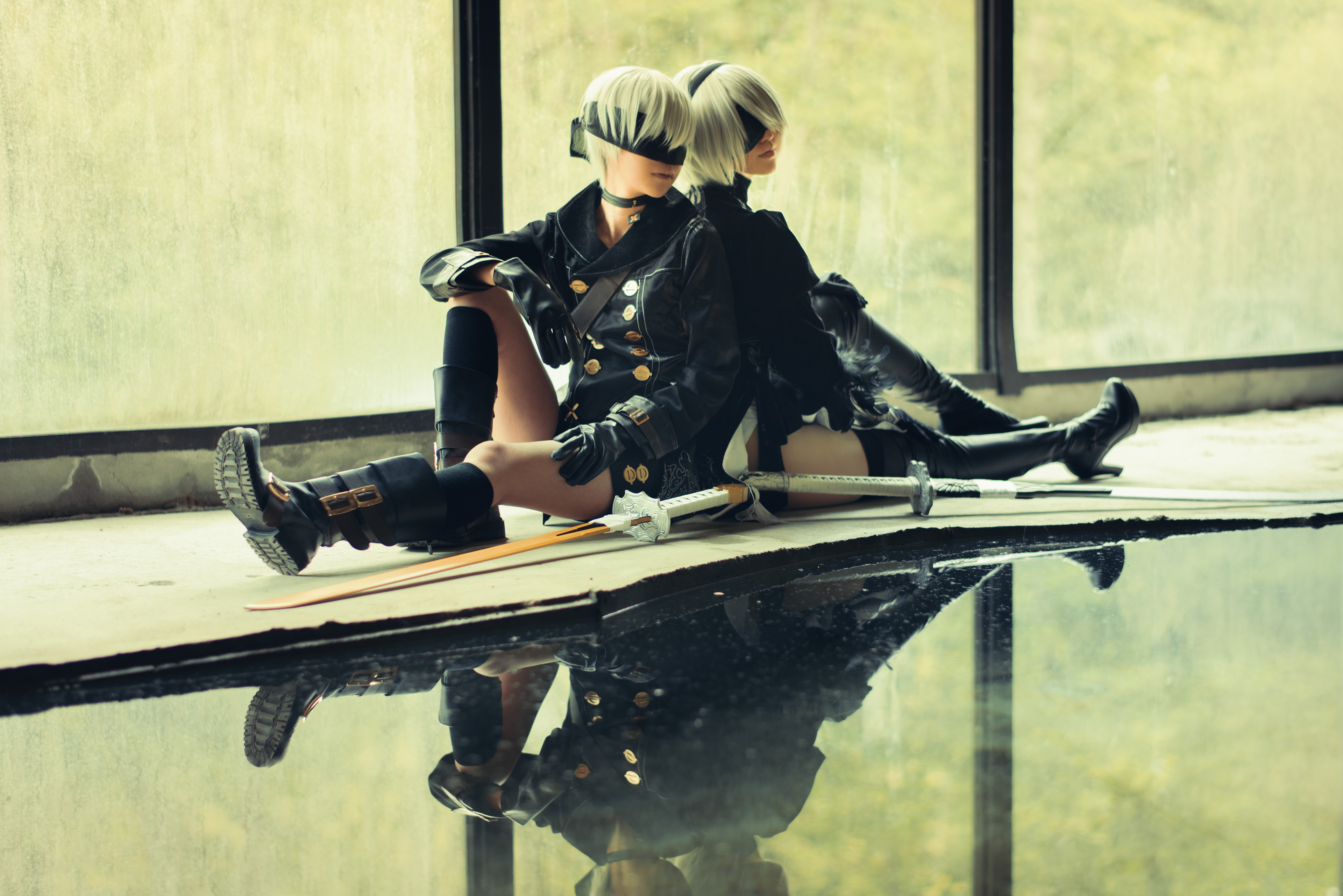 9S:ルーイ / 2B:明井さん / Photo:Any Goldmanさん