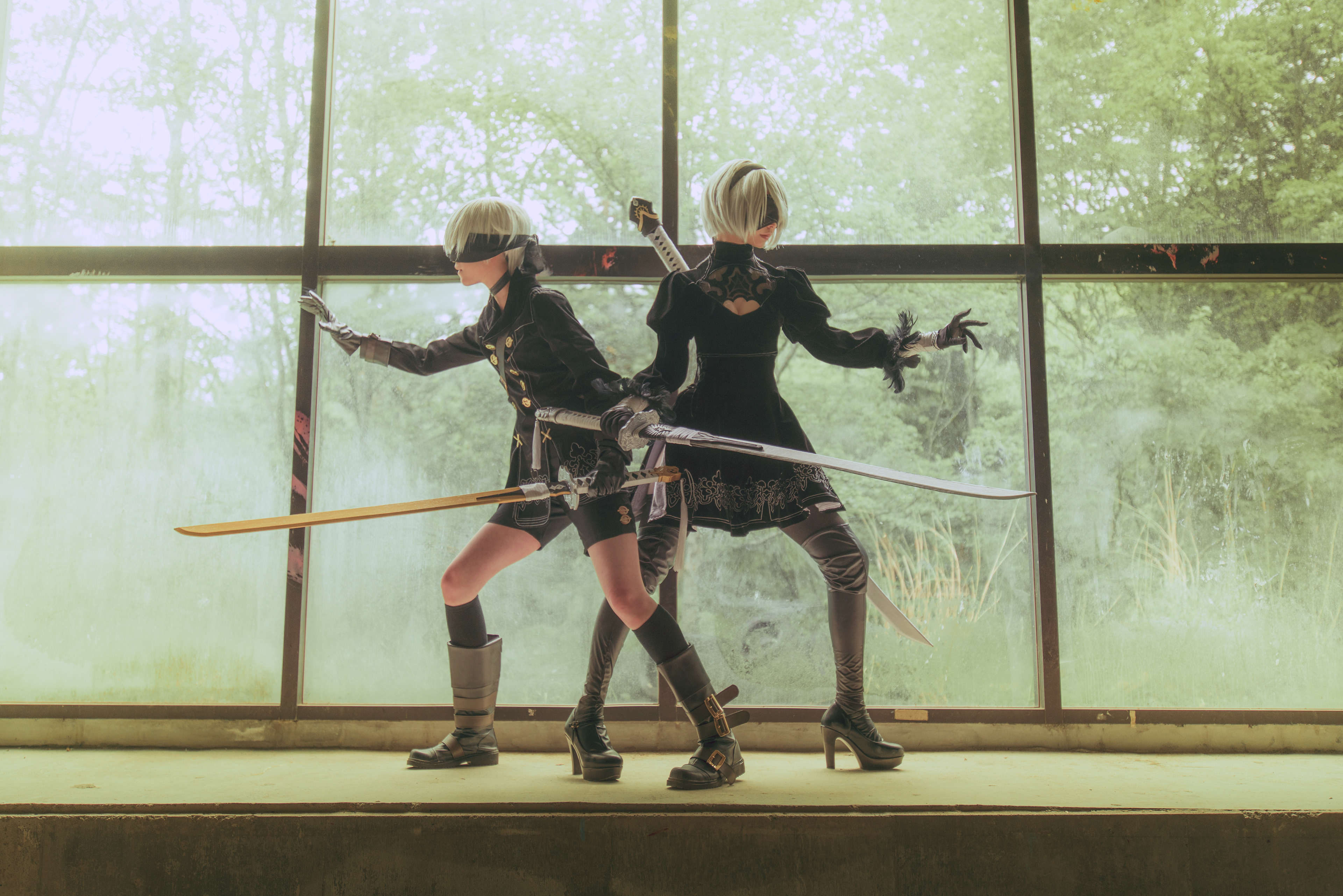 9S:ルーイ / 2B:明井さん / Photo:Any Goldmanさん