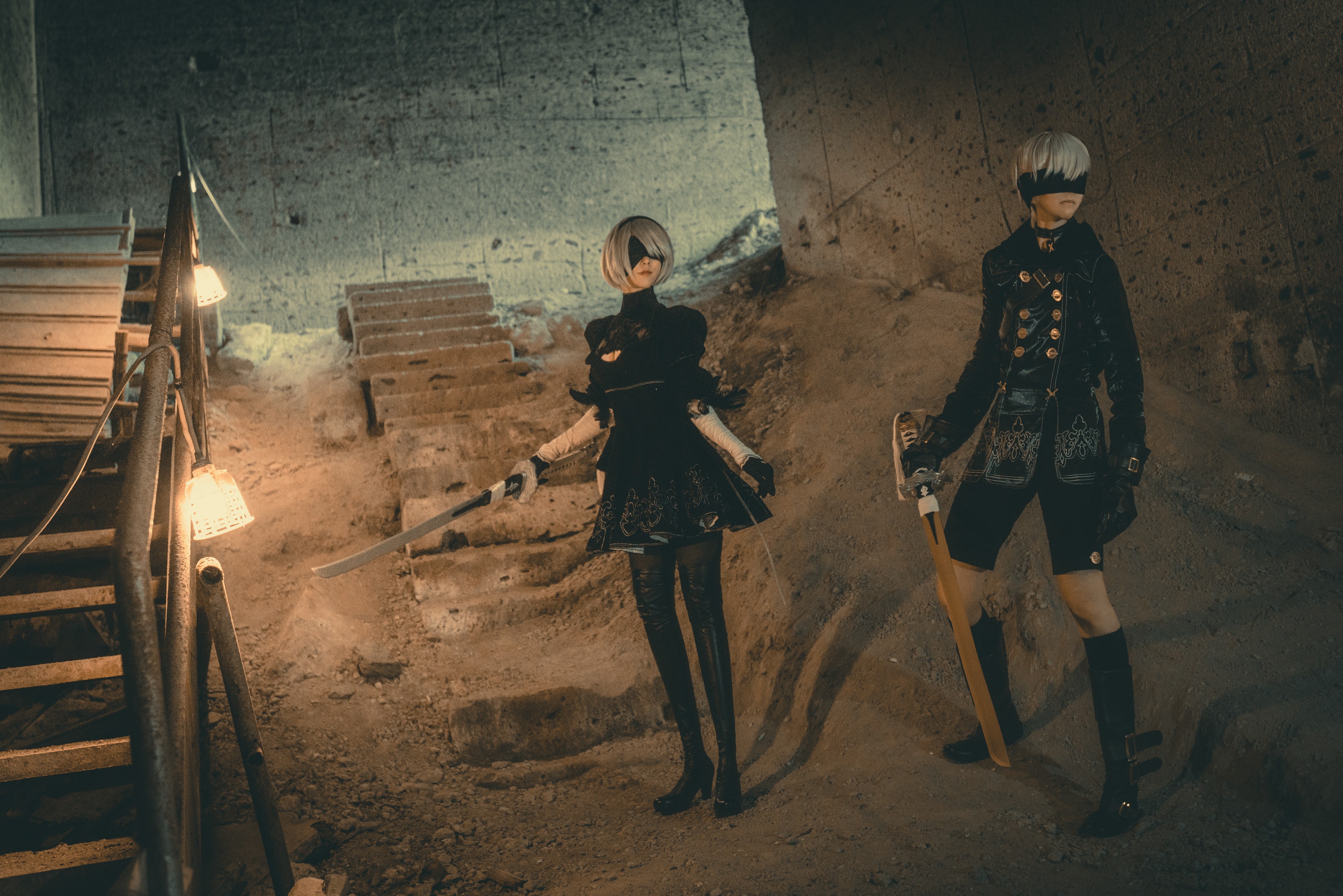 9S:ルーイ / 2B:明井さん / Photo:Any Goldmanさん