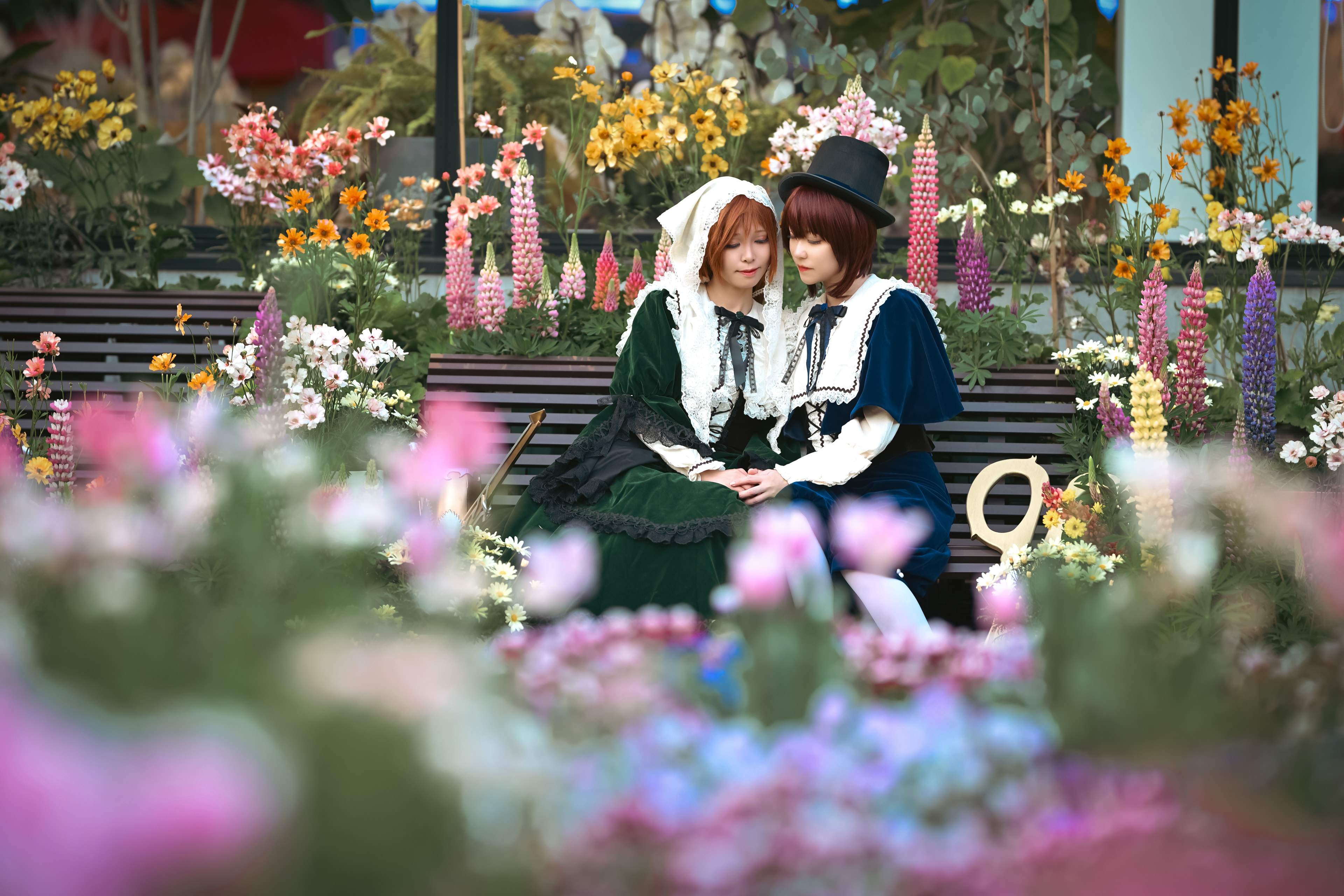 蒼星石:ルーイ / 翠星石:きょーさん / Photo:じんグウジさん