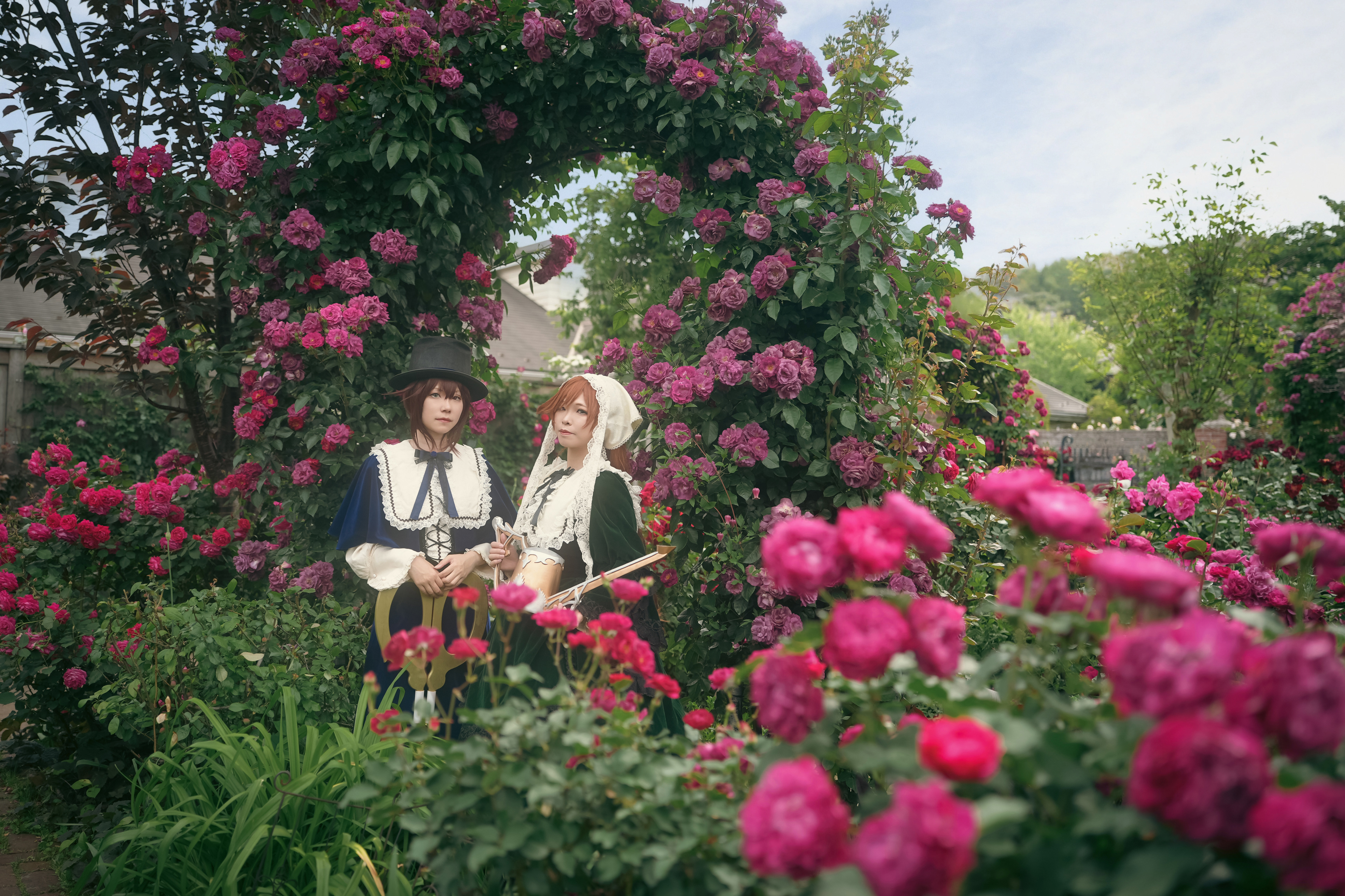 蒼星石:ルーイ / 翠星石:きょーさん / Photo:じんグウジさん