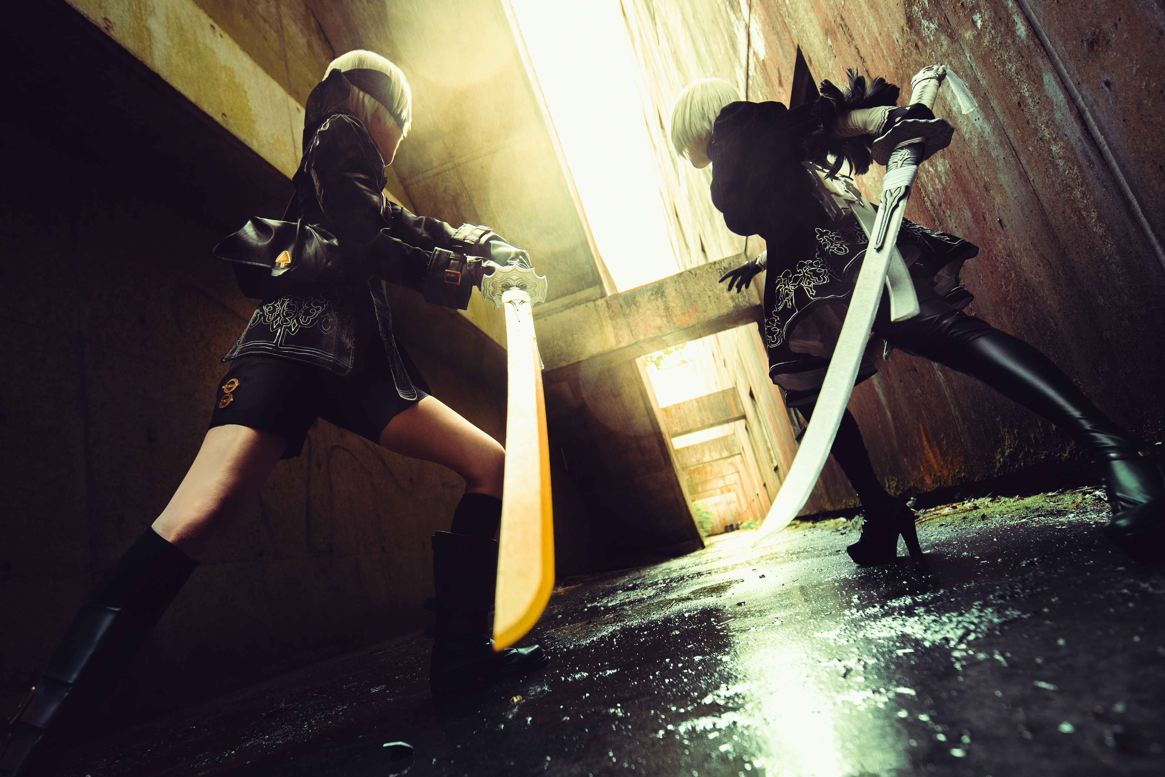 9S:ルーイ / 2B:明井さん / Photo:Any Goldmanさん