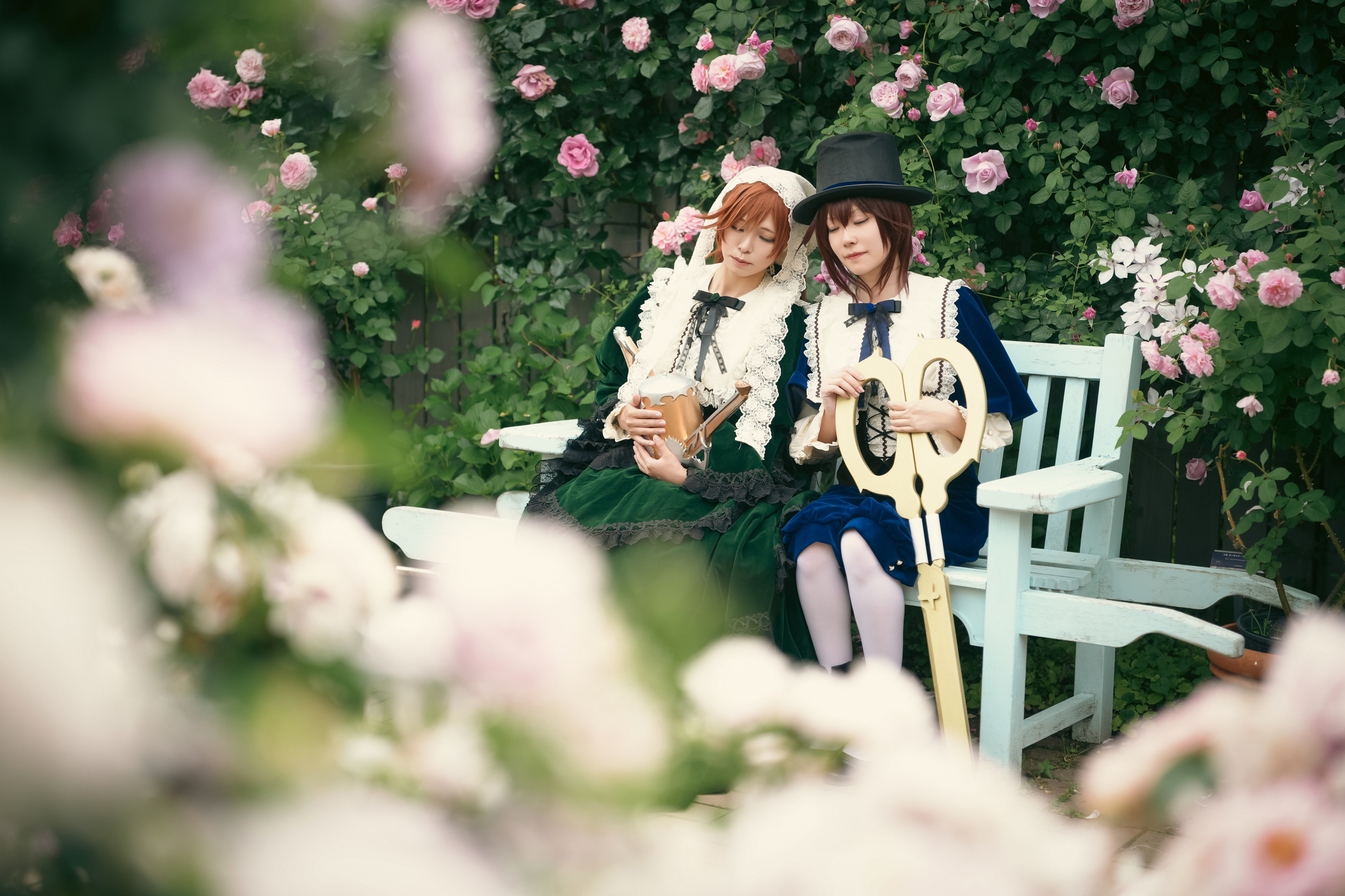 蒼星石:ルーイ / 翠星石:きょーさん / Photo:じんグウジさん