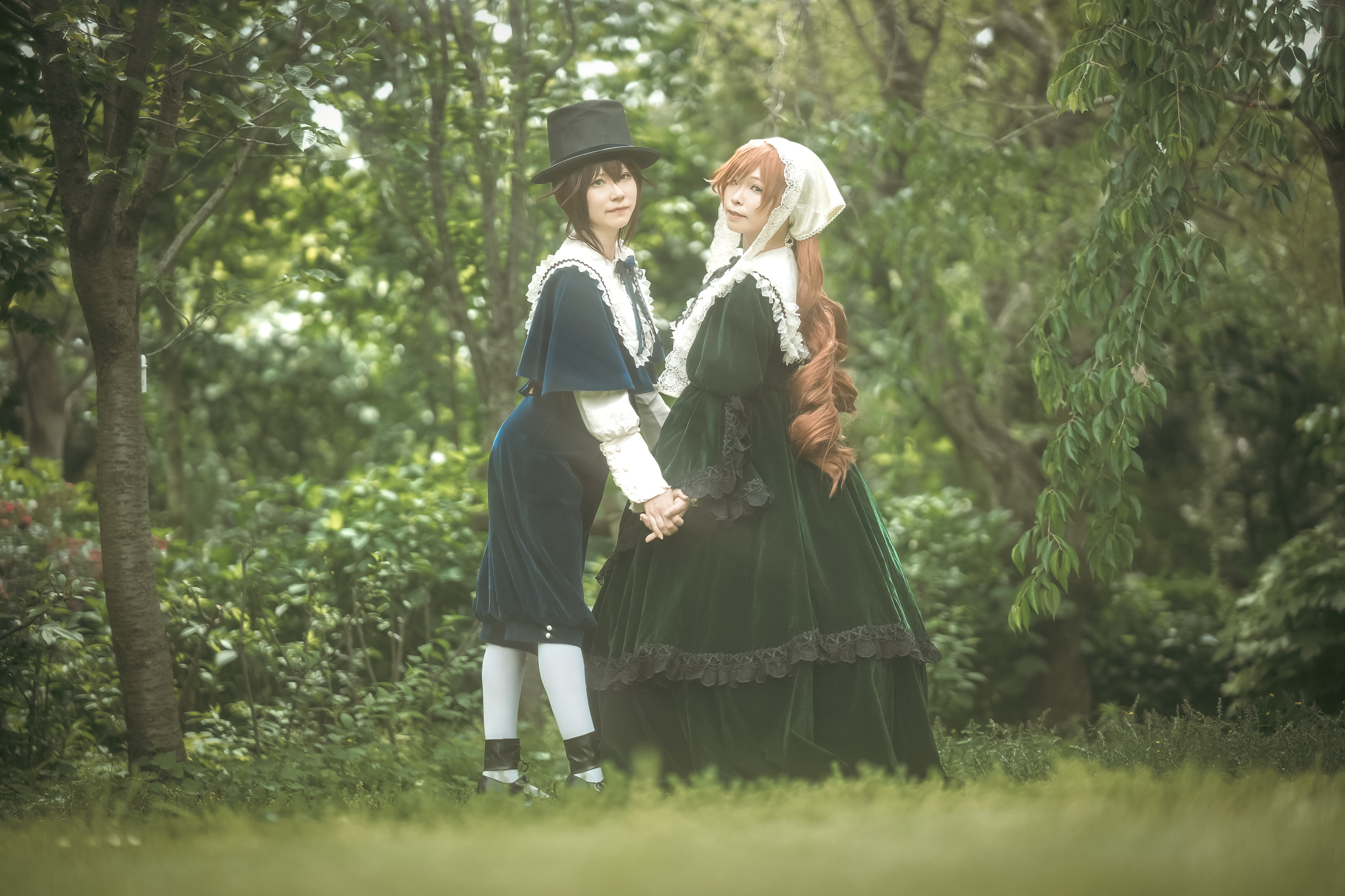 蒼星石:ルーイ / 翠星石:きょーさん / Photo:じんグウジさん