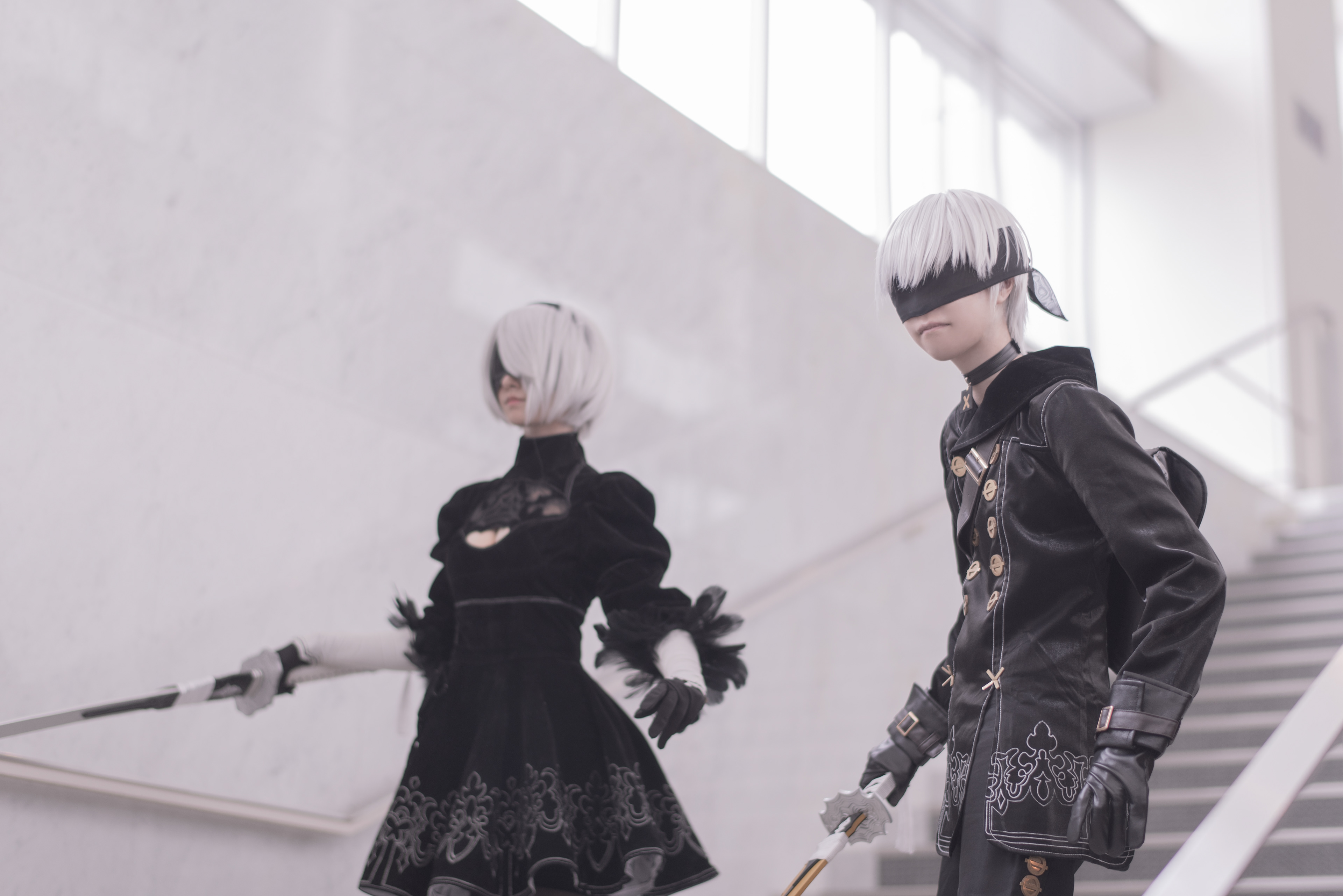 9S:ルーイ / 2B:明井さん / Photo:Any Goldmanさん
