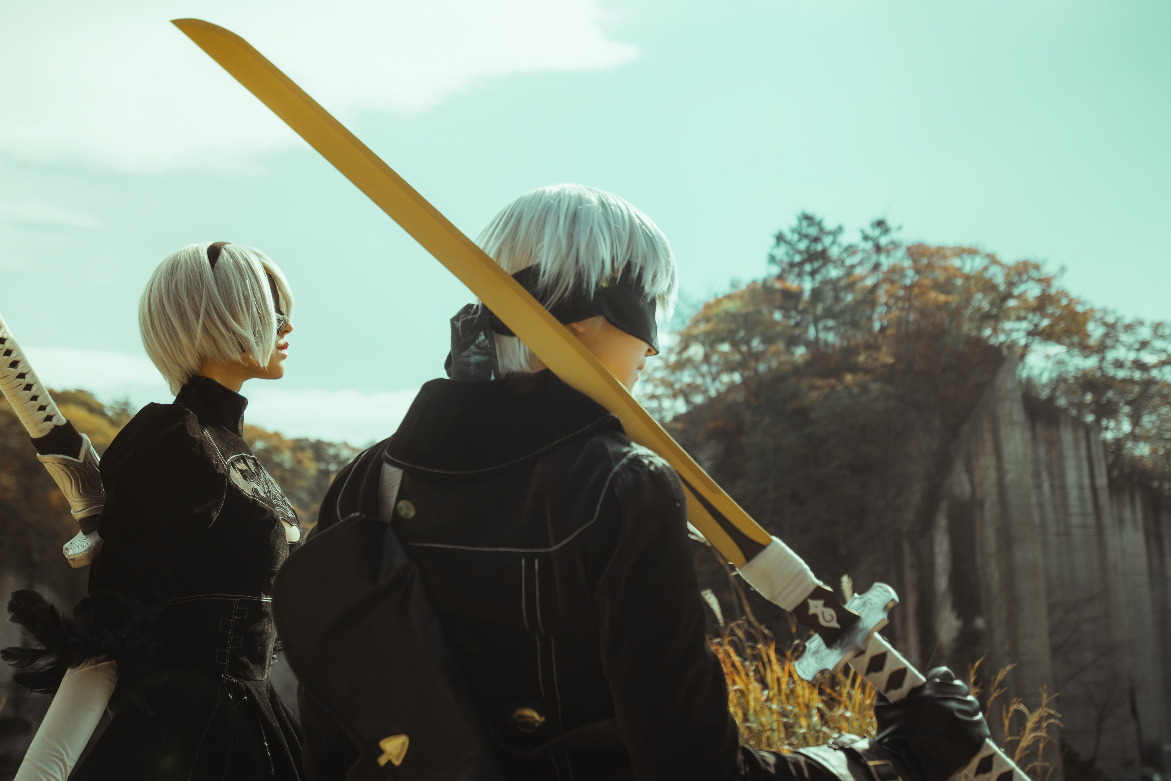 9S:ルーイ / 2B:明井さん / Photo:Any Goldmanさん
