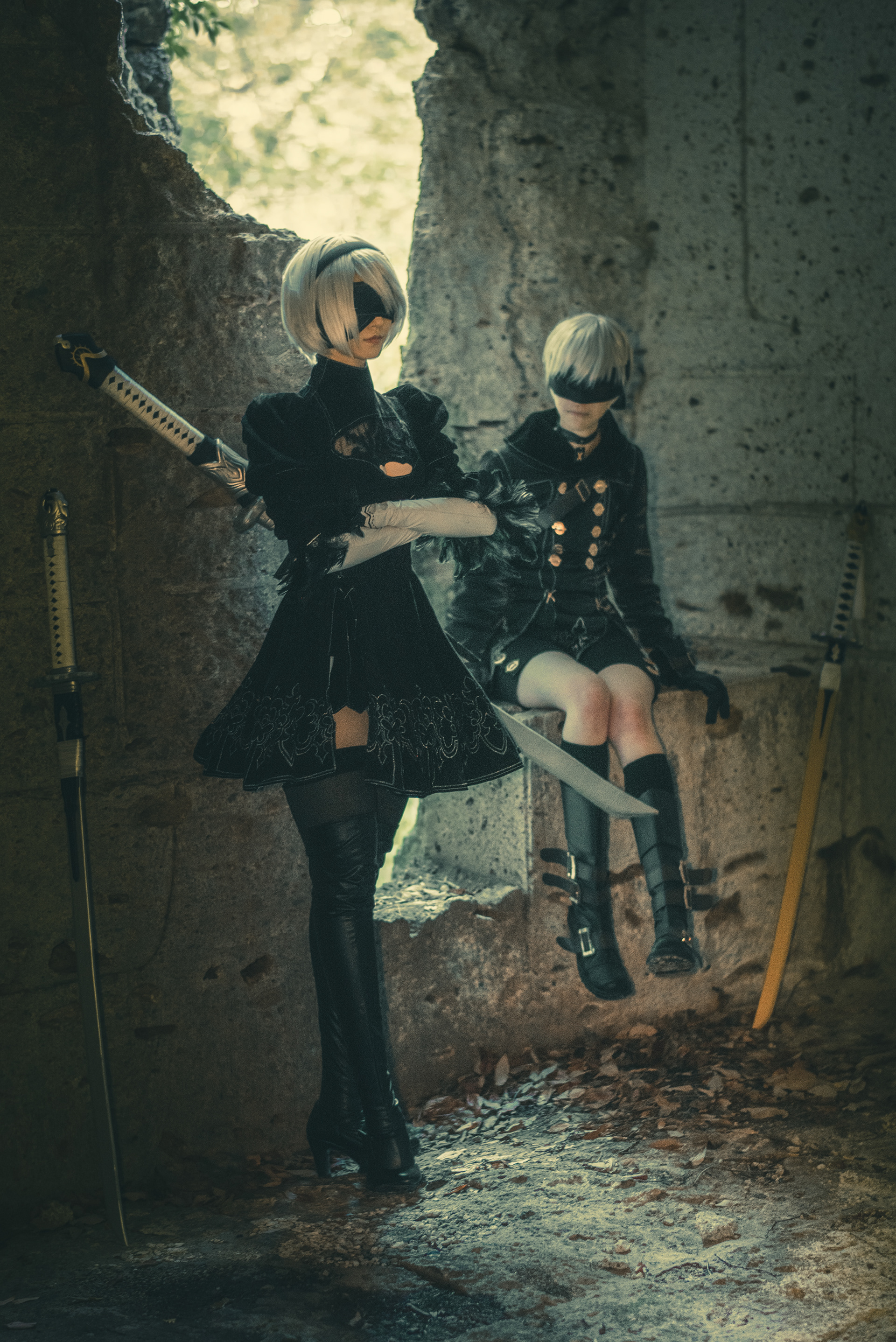 9S:ルーイ / 2B:明井さん / Photo:Any Goldmanさん