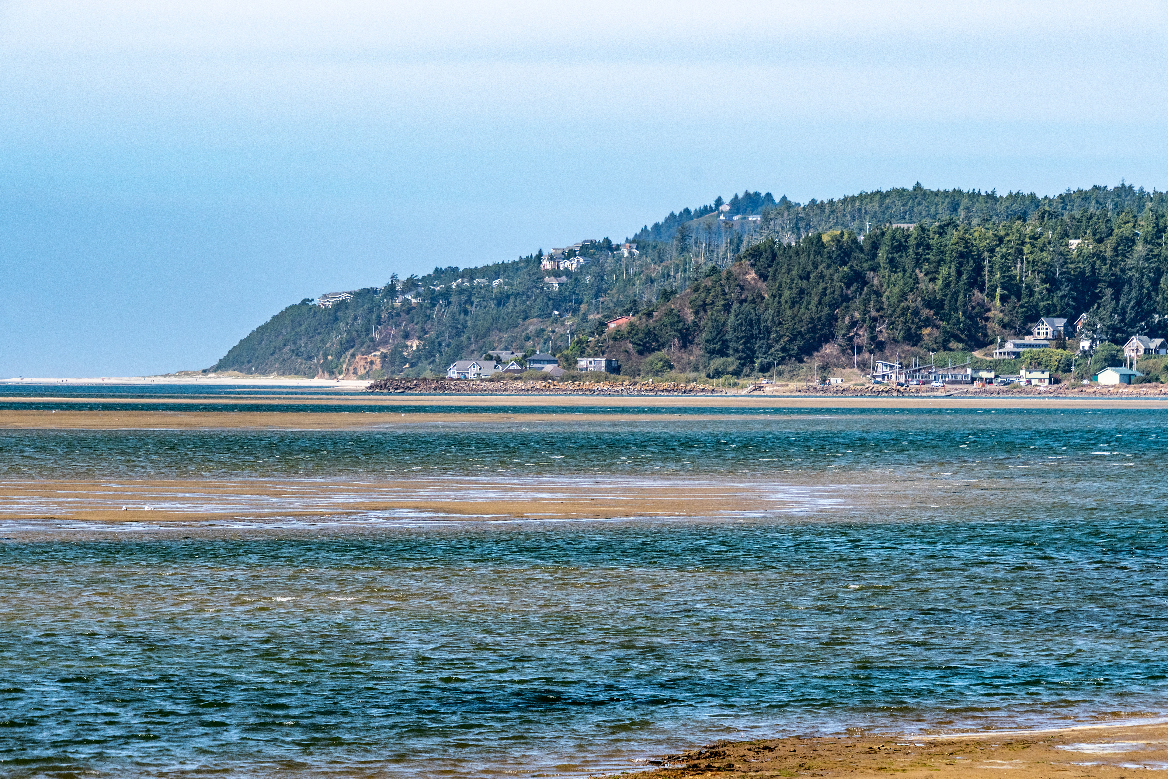 Looking across at Oceanside.