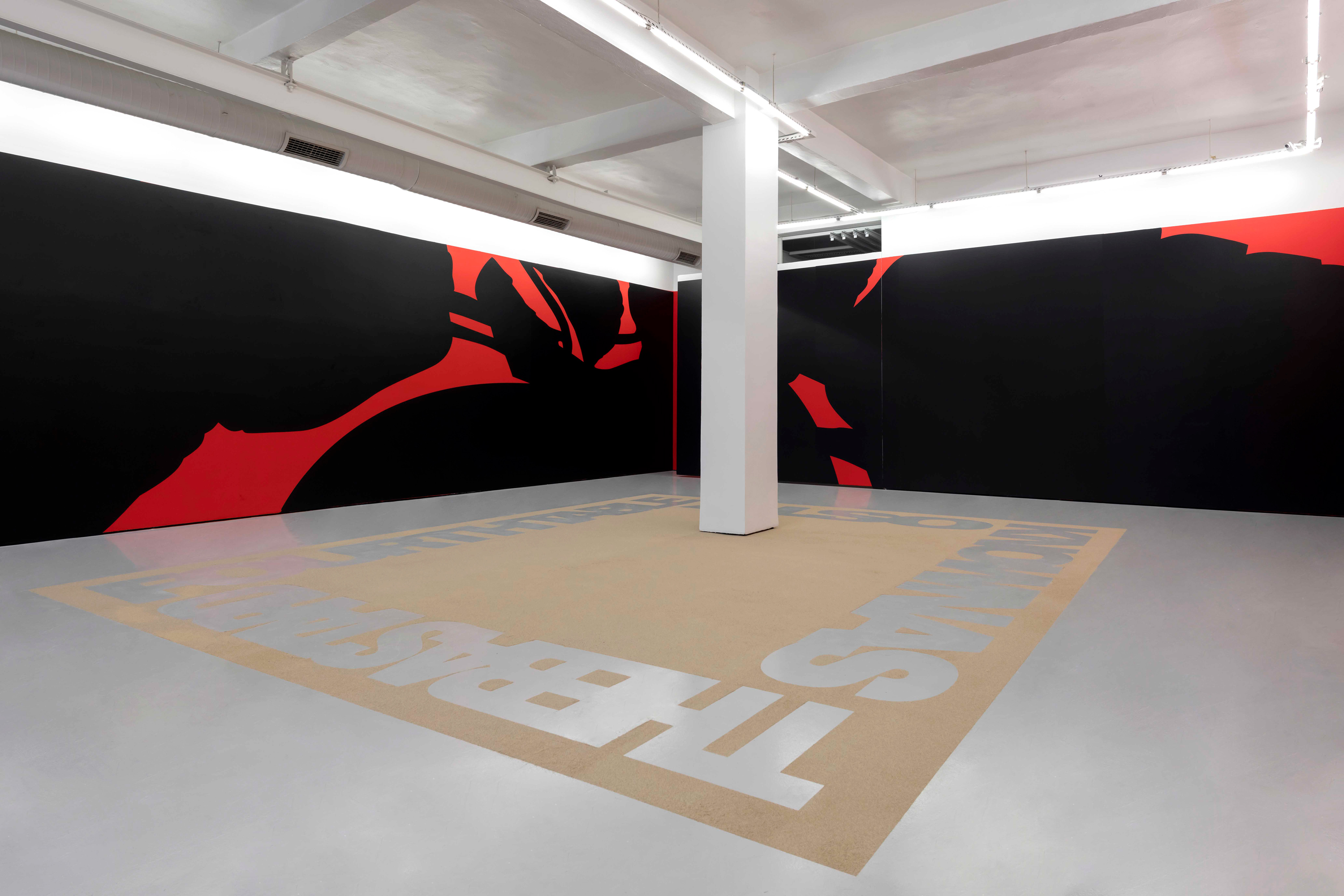“Scripted Expanded Molded I” exhibition view, 2022, Istanbul