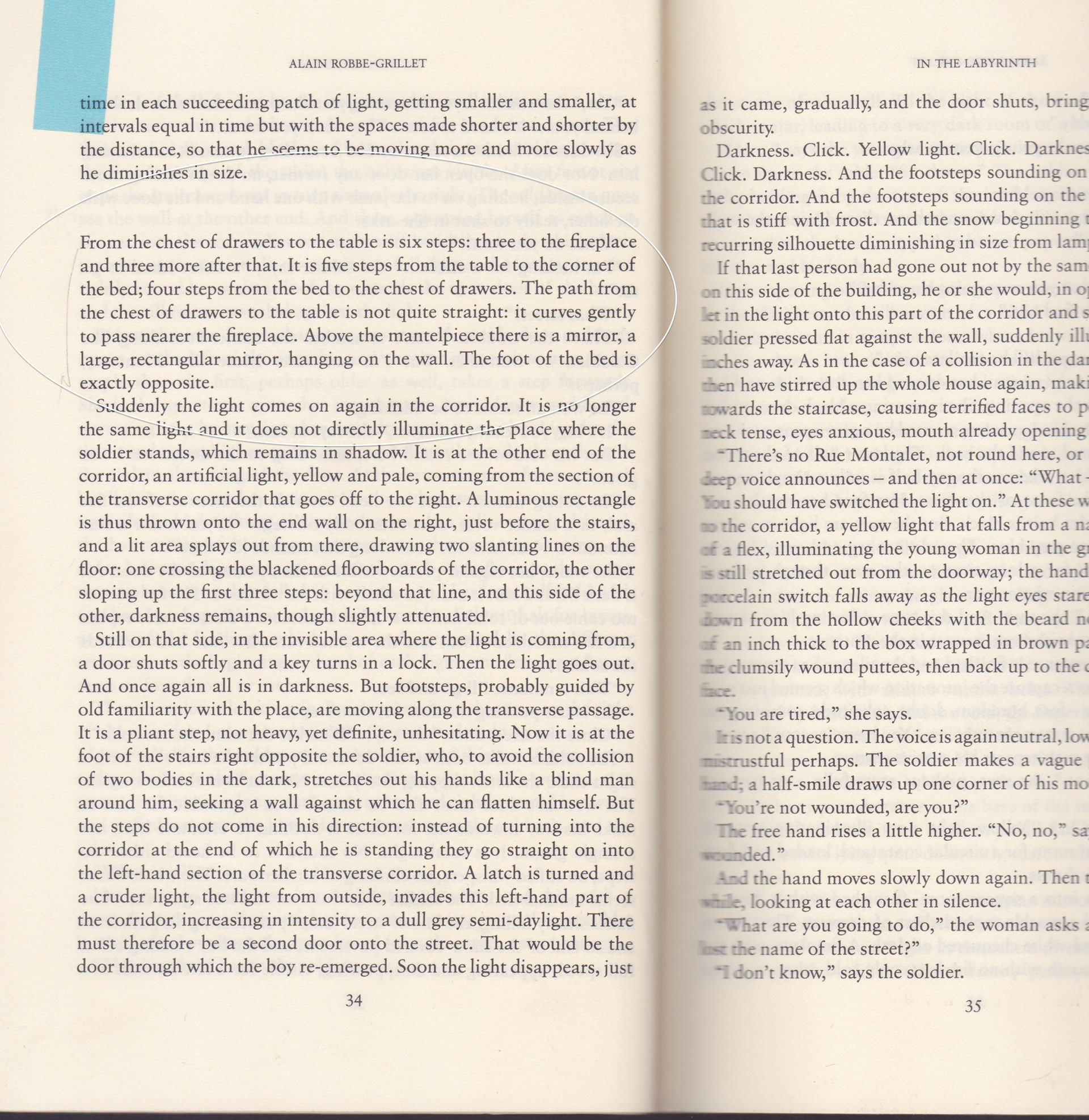 The Labyrinth by Alain Robbe-Grillet