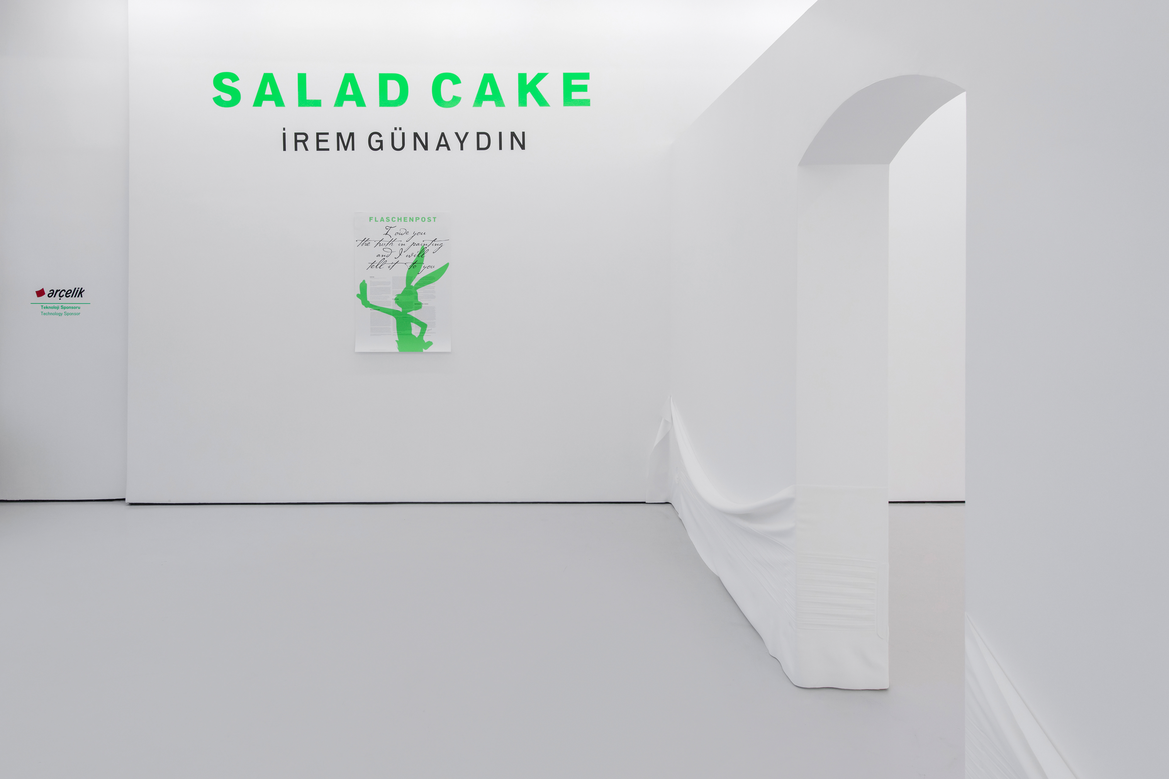 Exhibition view from the “Salad Cake,” 2020, The Pill | Istanbul