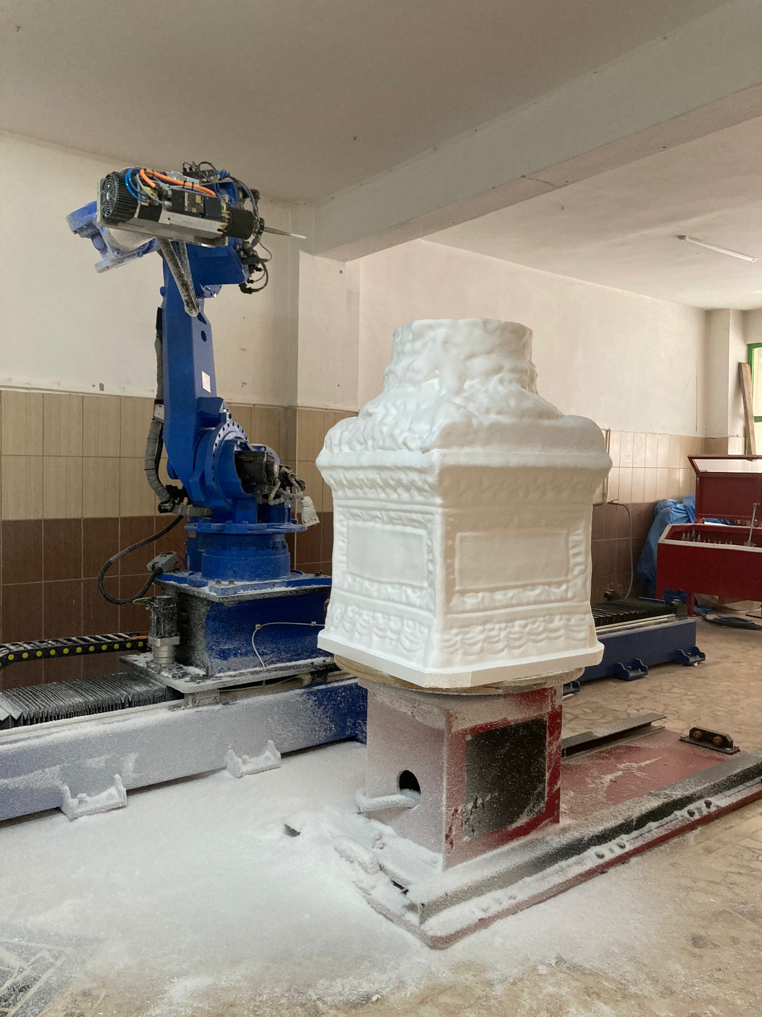 Carving the column