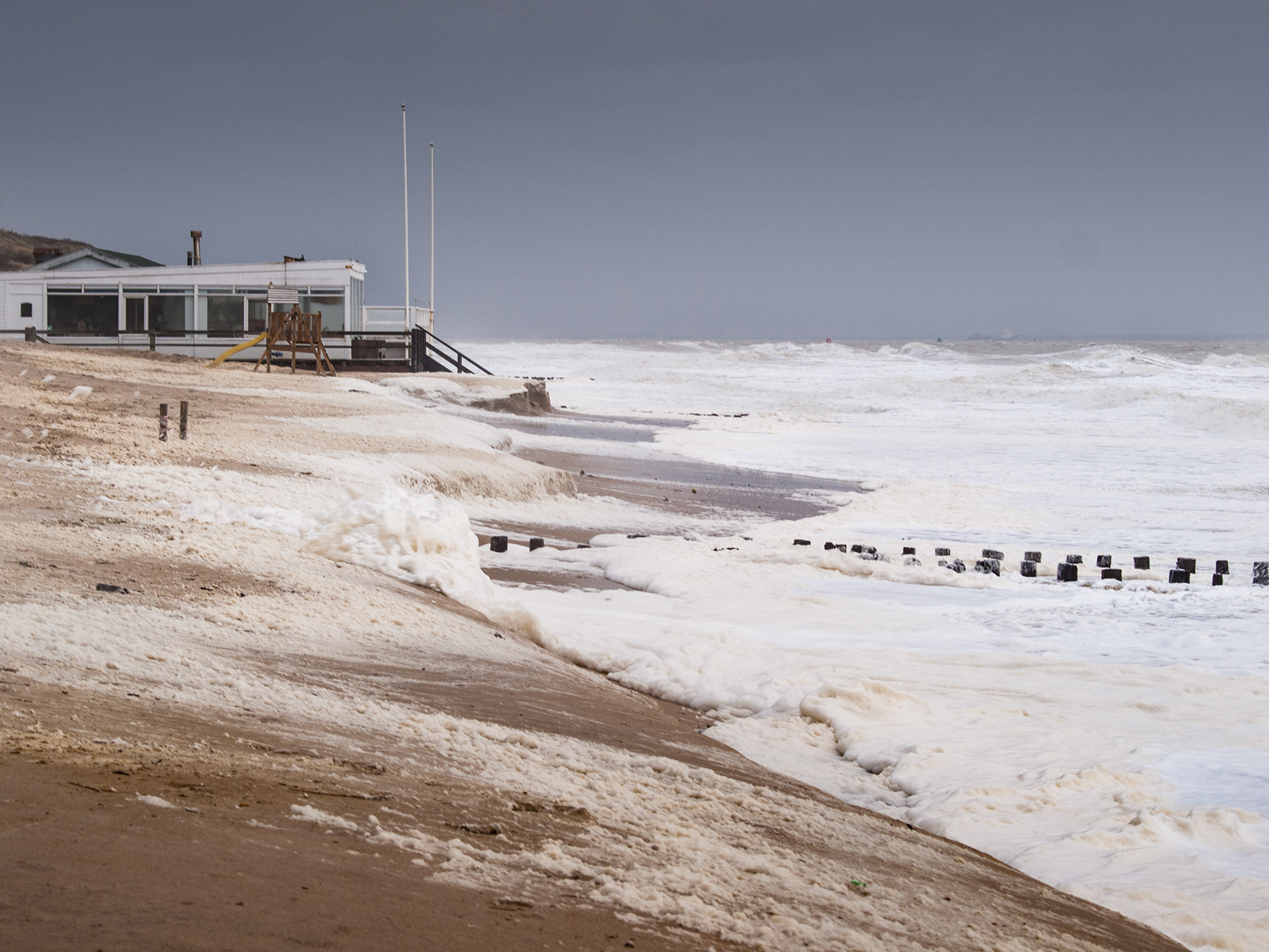 Storm bij Dishoek