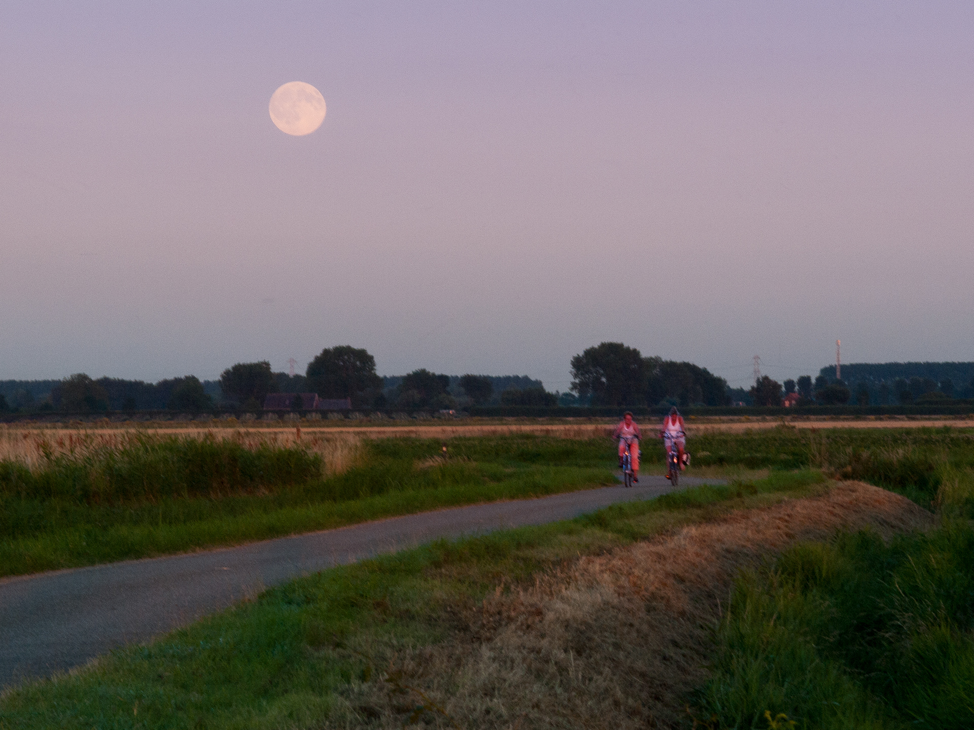 Zwoele zomeravond