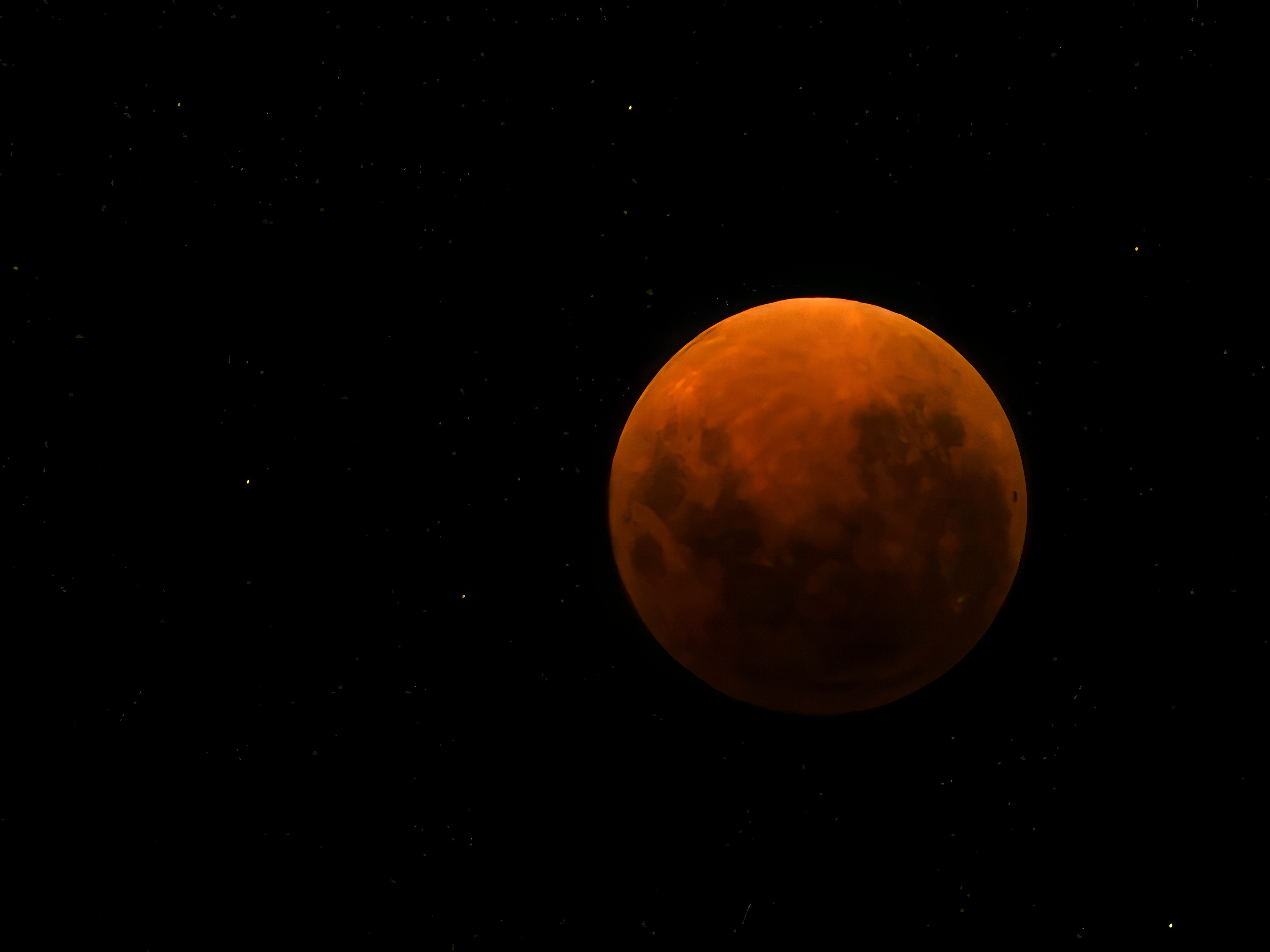 Total lunar eclipse