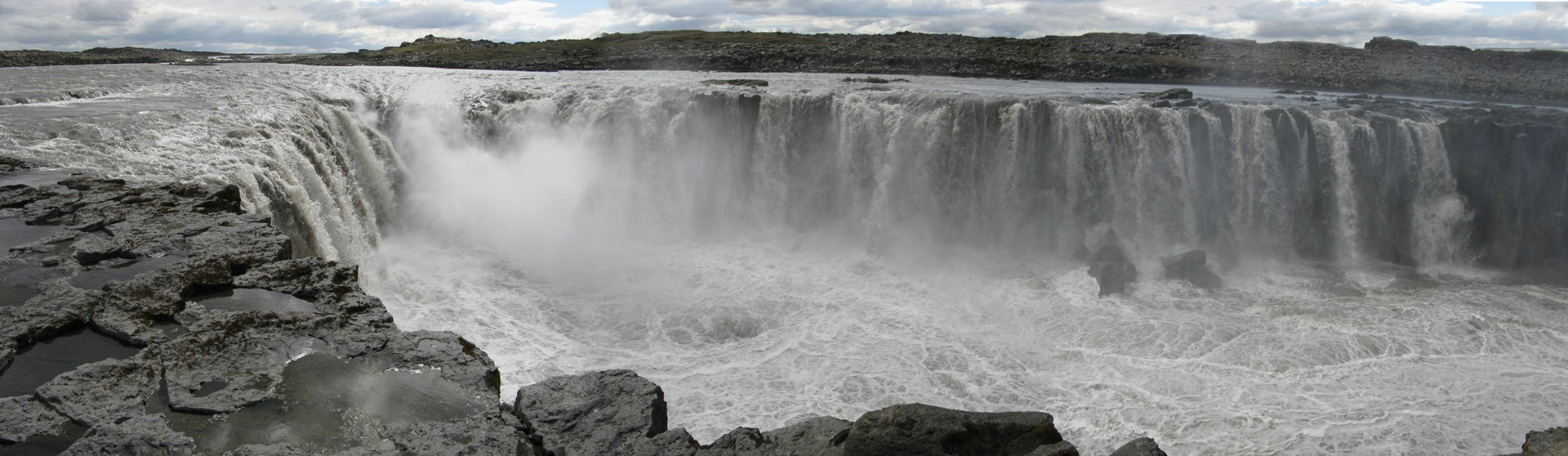 Detifoss - regarded as Europe's most powerfull waterfall