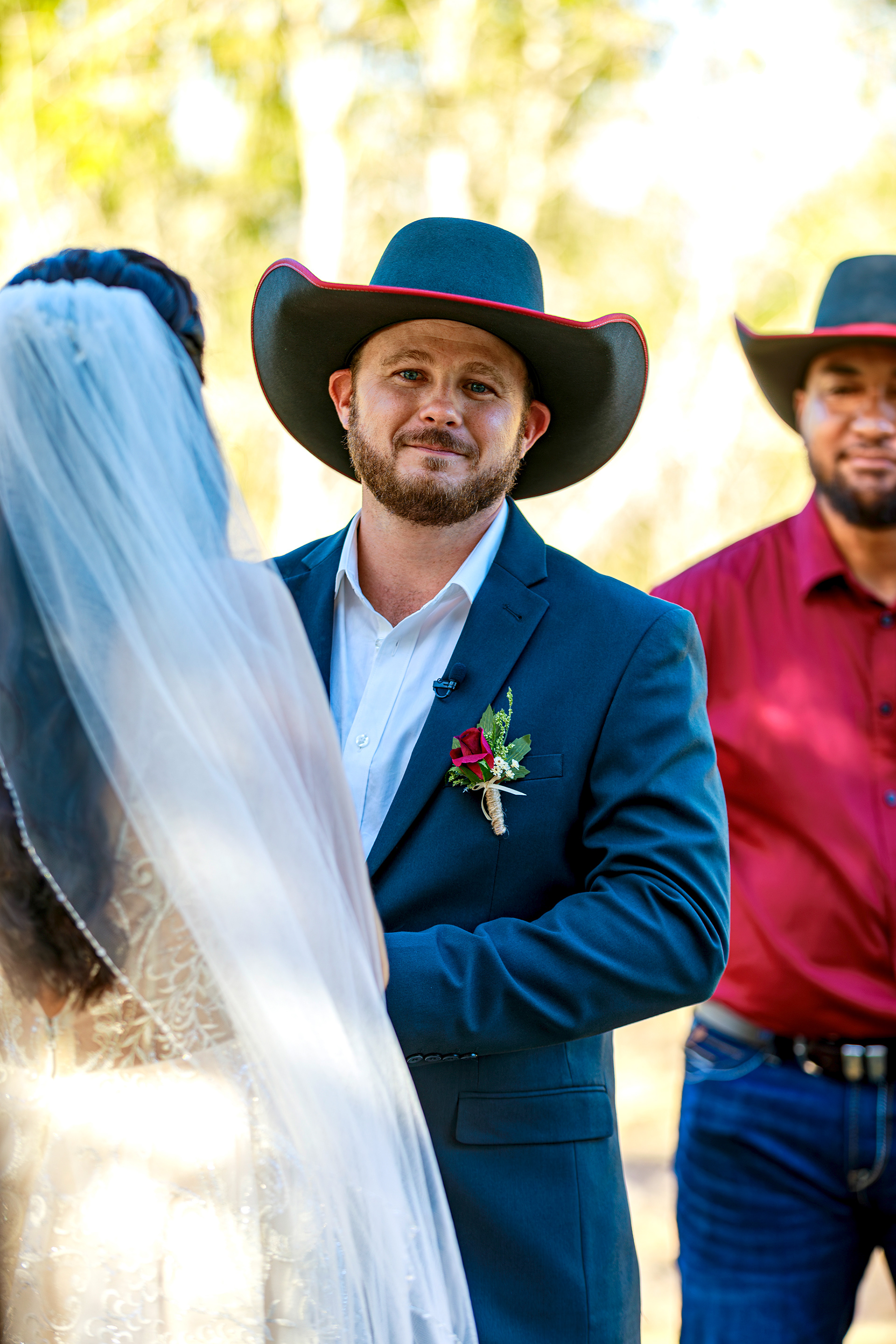 groom wedding ceremony