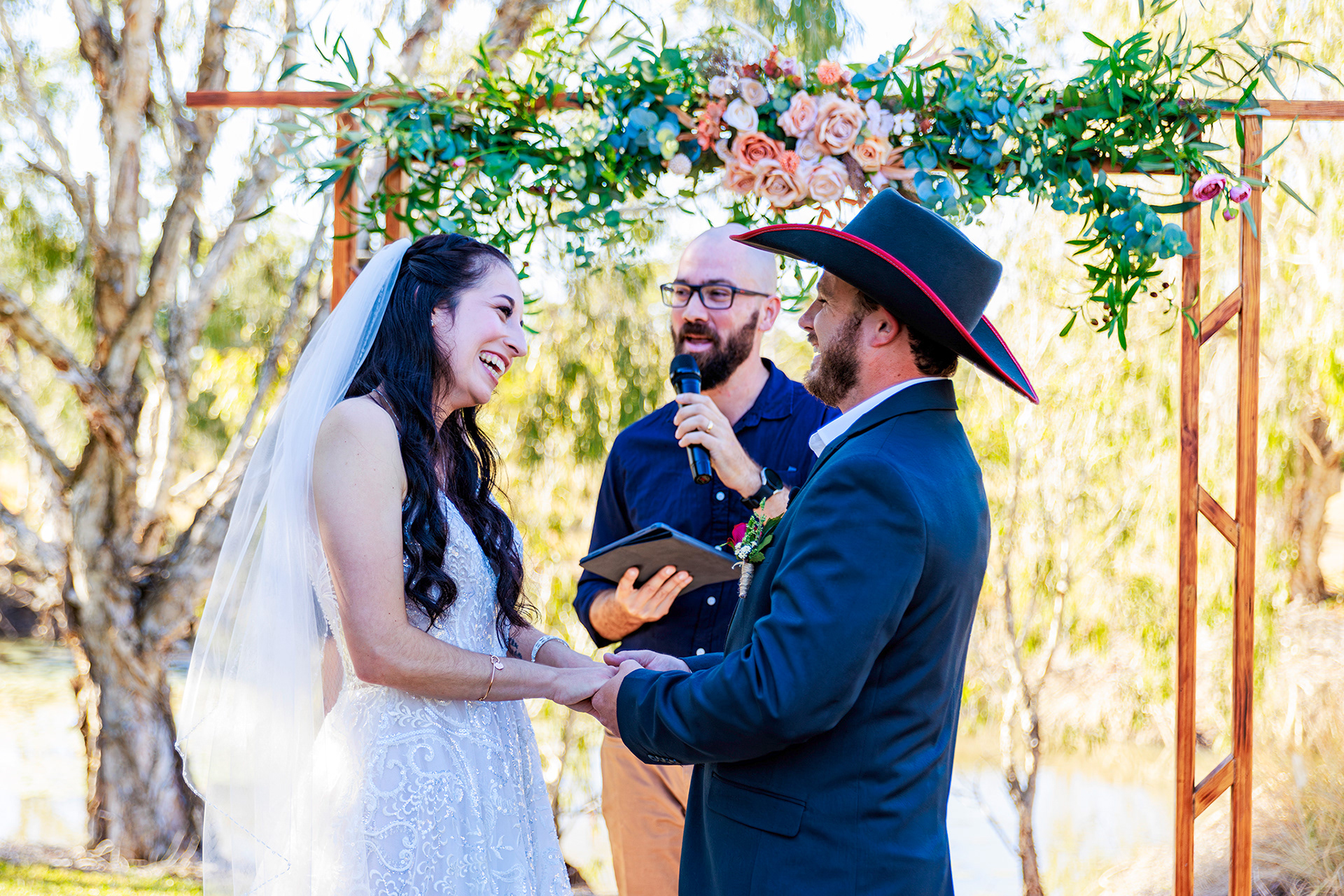 wedding laughs