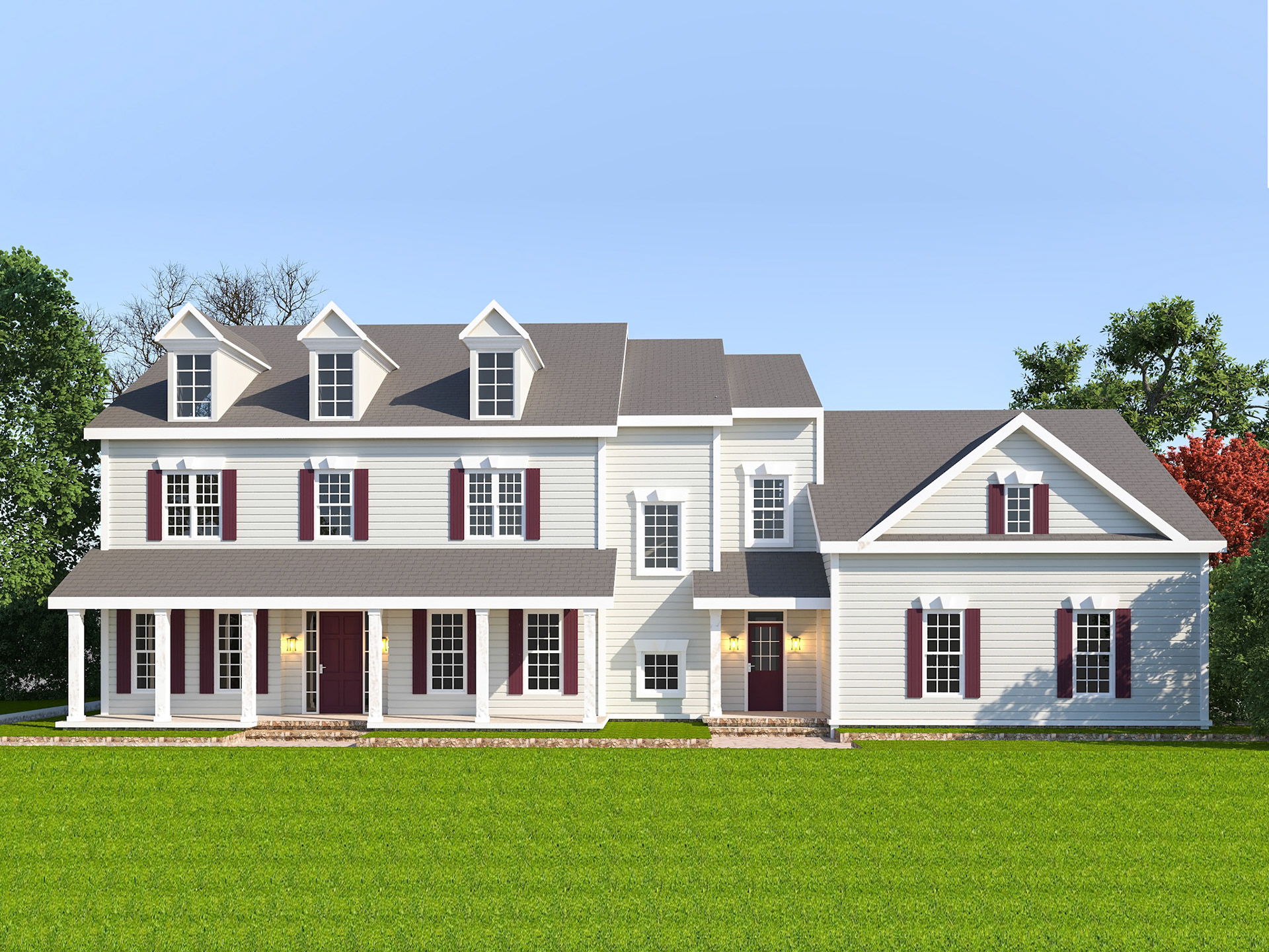 The Square Woods is a Luxury Custom Home Community located in Woodbine, MD. New construction homes built by Maryland Home Builder JMB Homes.