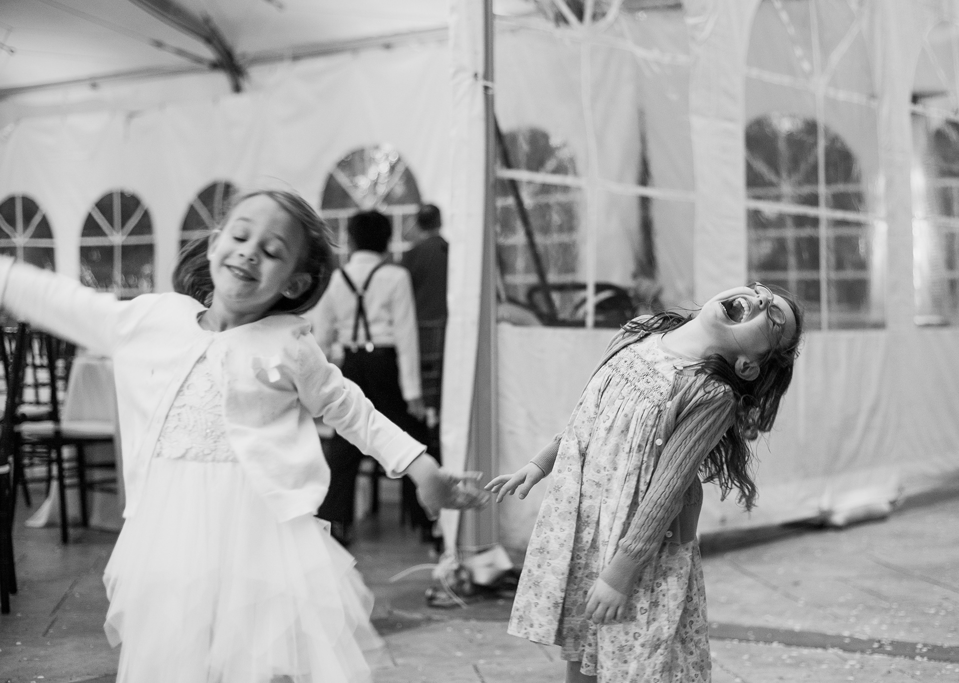 Joy at the Wedding Reception