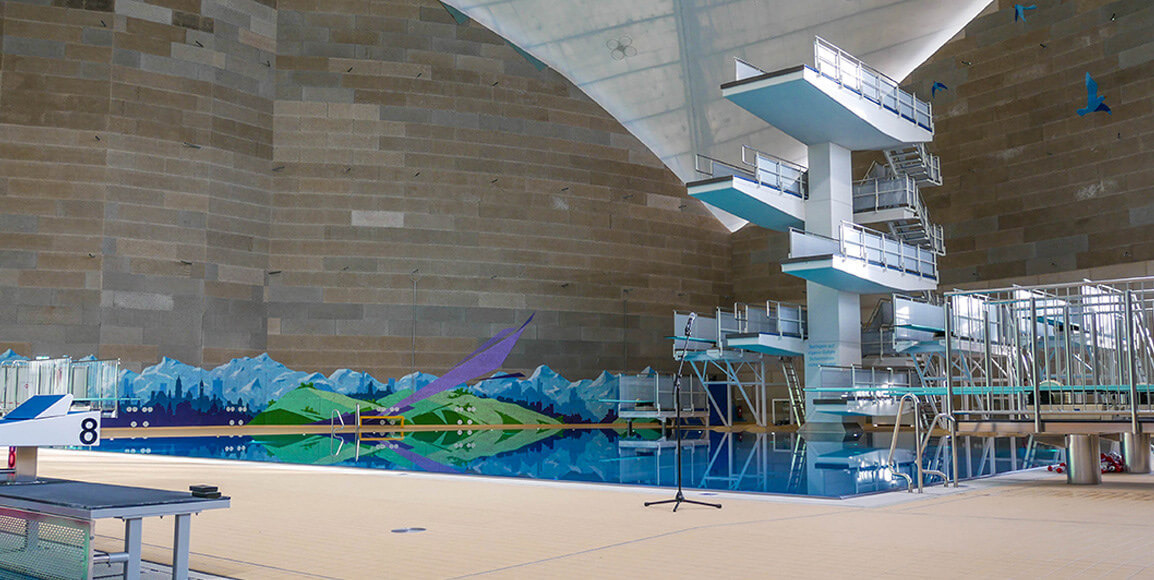 SWM Olympia Schwimmhalle (Während der Renovierung)