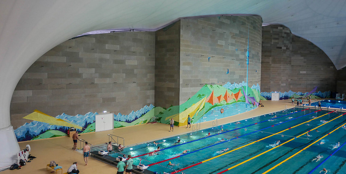 SWM Olympia Schwimmhalle (Während der Renovierung)