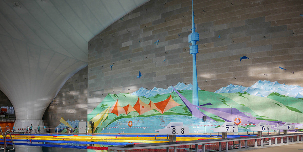 SWM Olympia Schwimmhalle (Während der Renovierung)