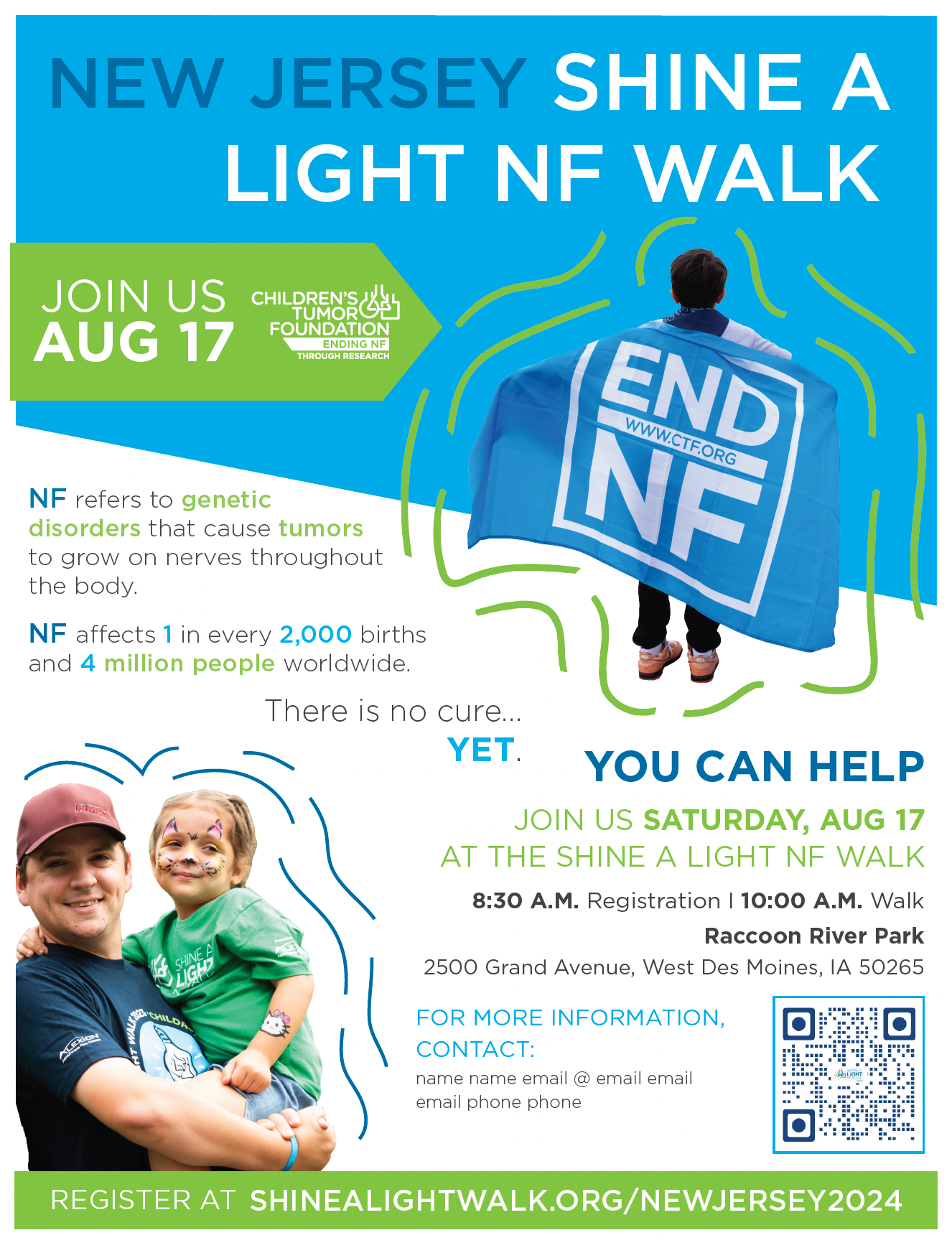Shine A Light Walk Flyer