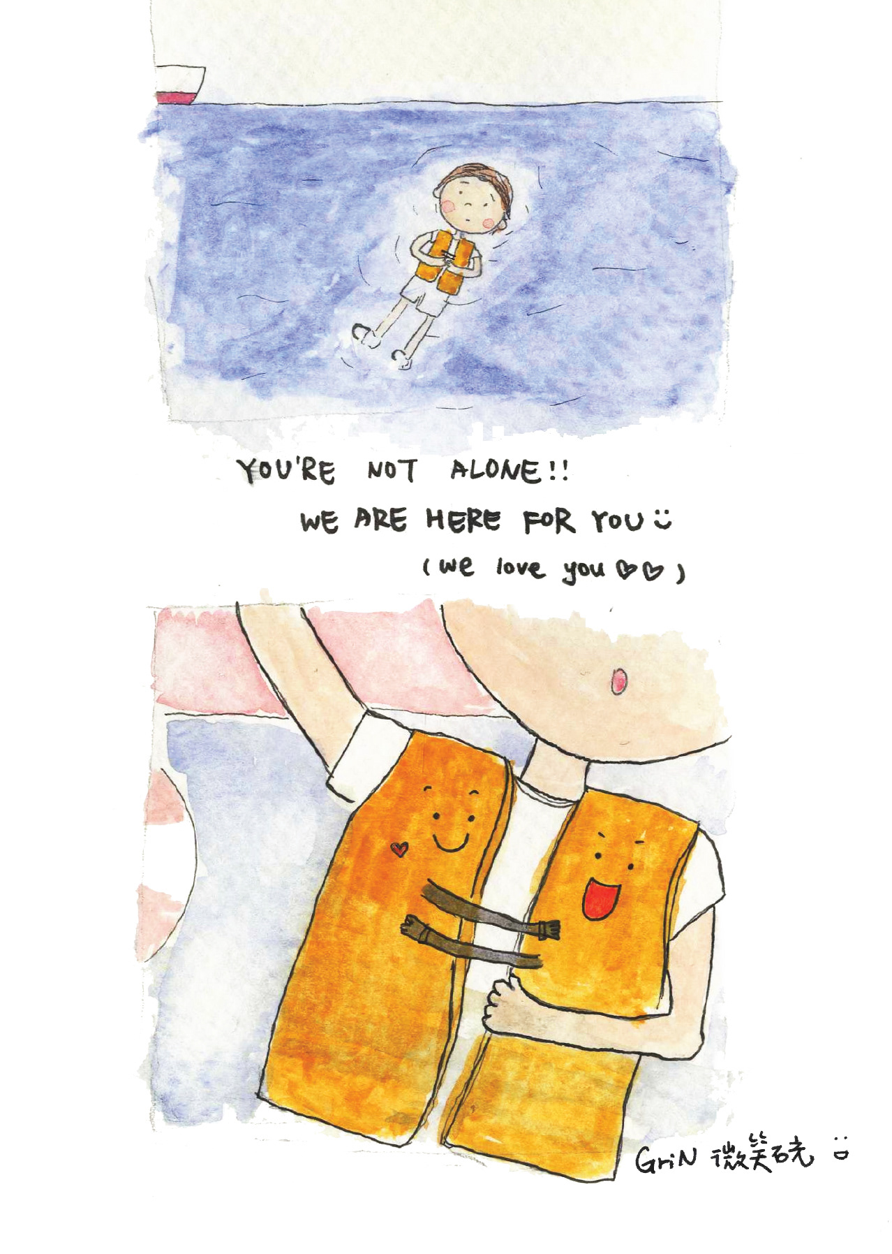 The hug that is lifesaving