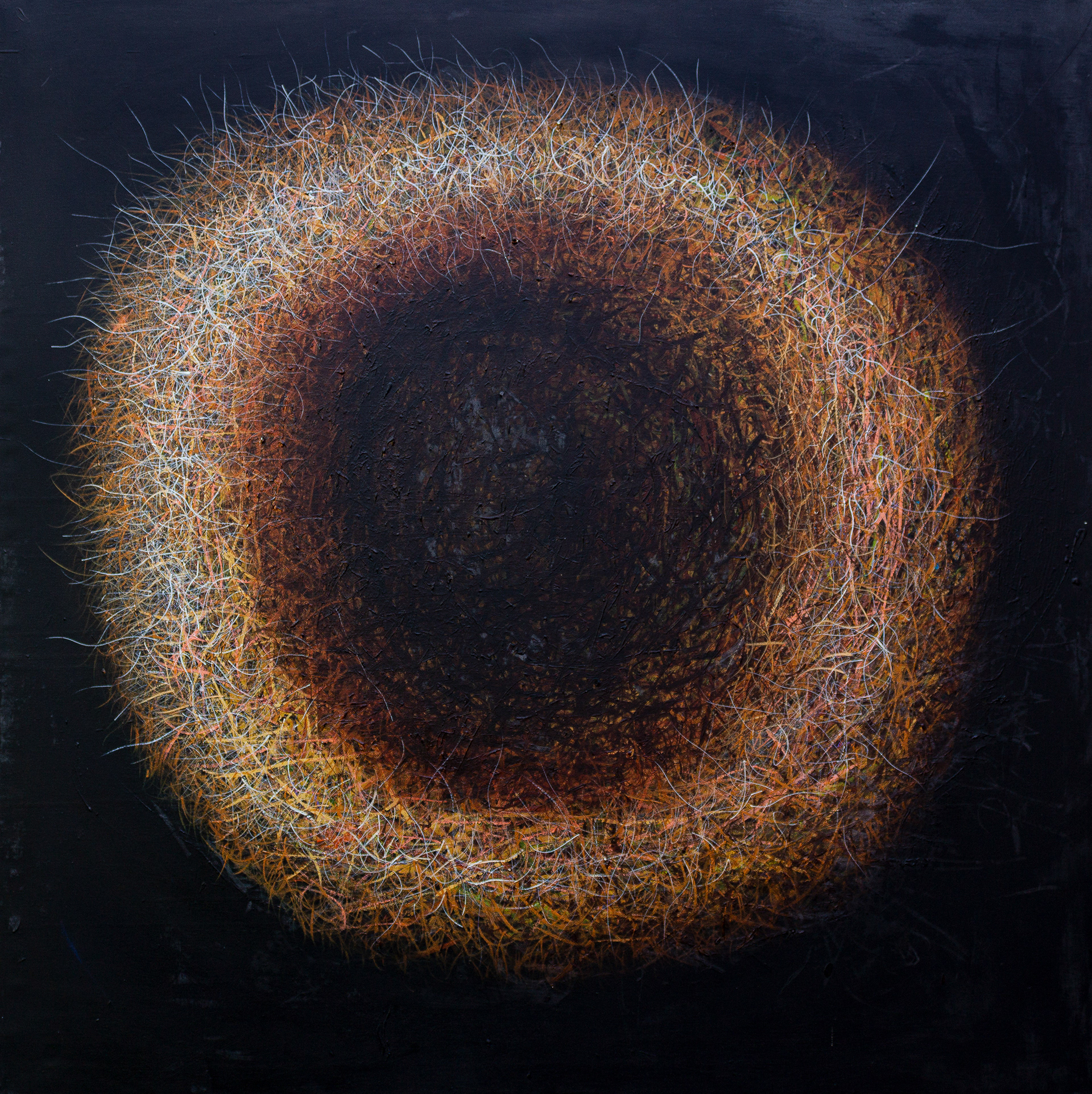 Nest. Oil on canvas. 170 x 180 cm.
