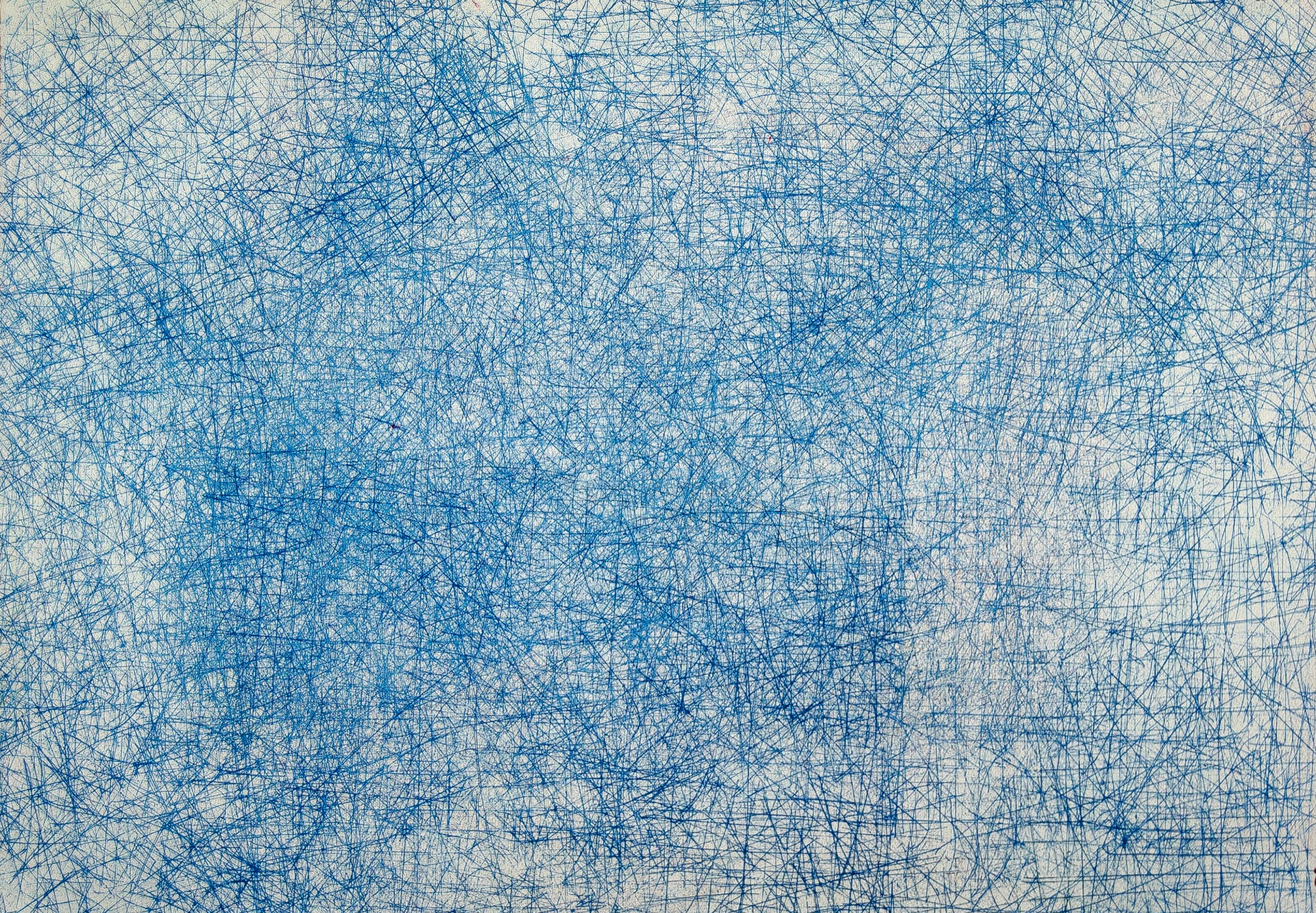 Blue Chaos. Silkscreen monoprints on Fabriano paper. 50 x 70 cm