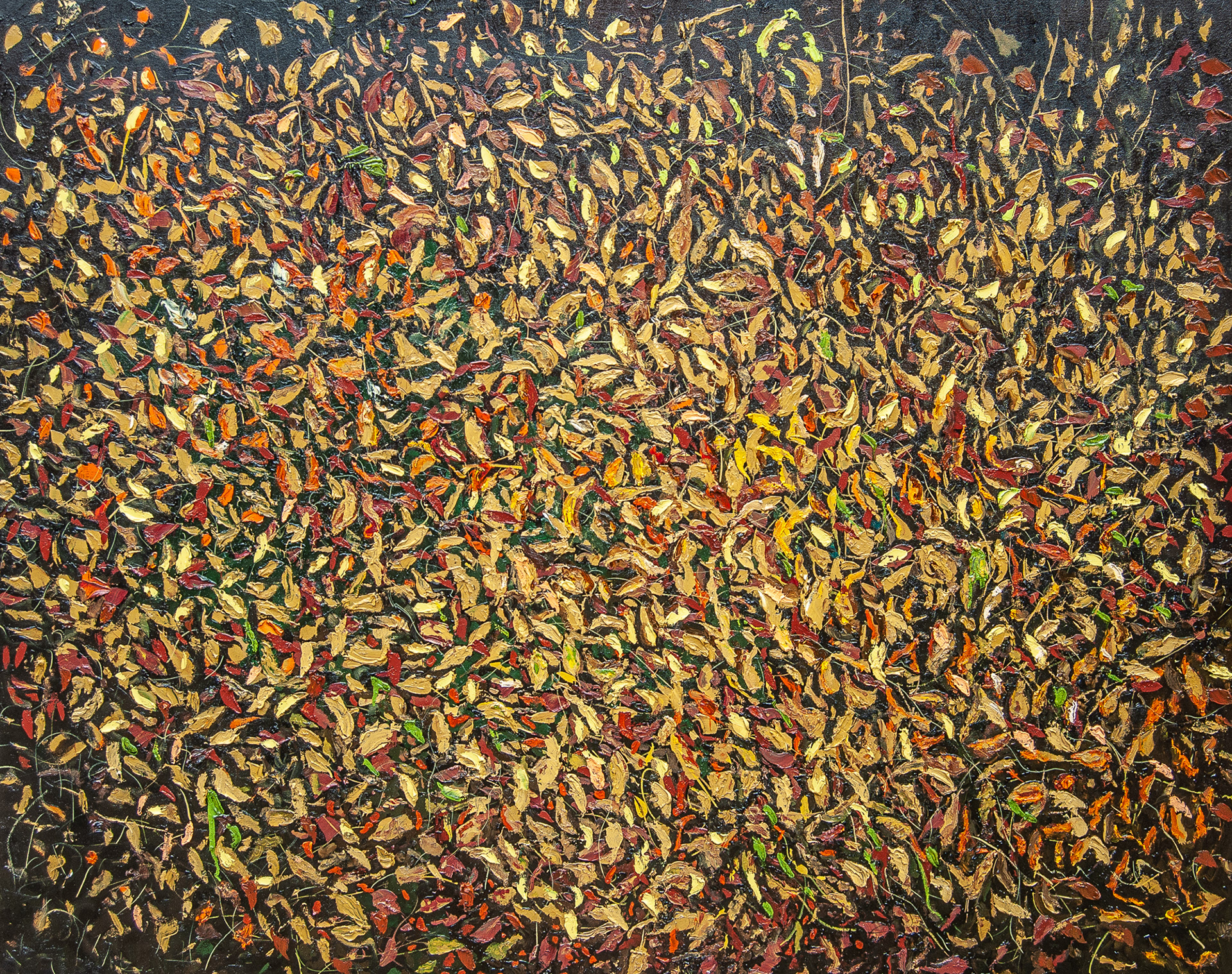 Garden. Oil on canvas. 122 x 152 x 3.5 cm.