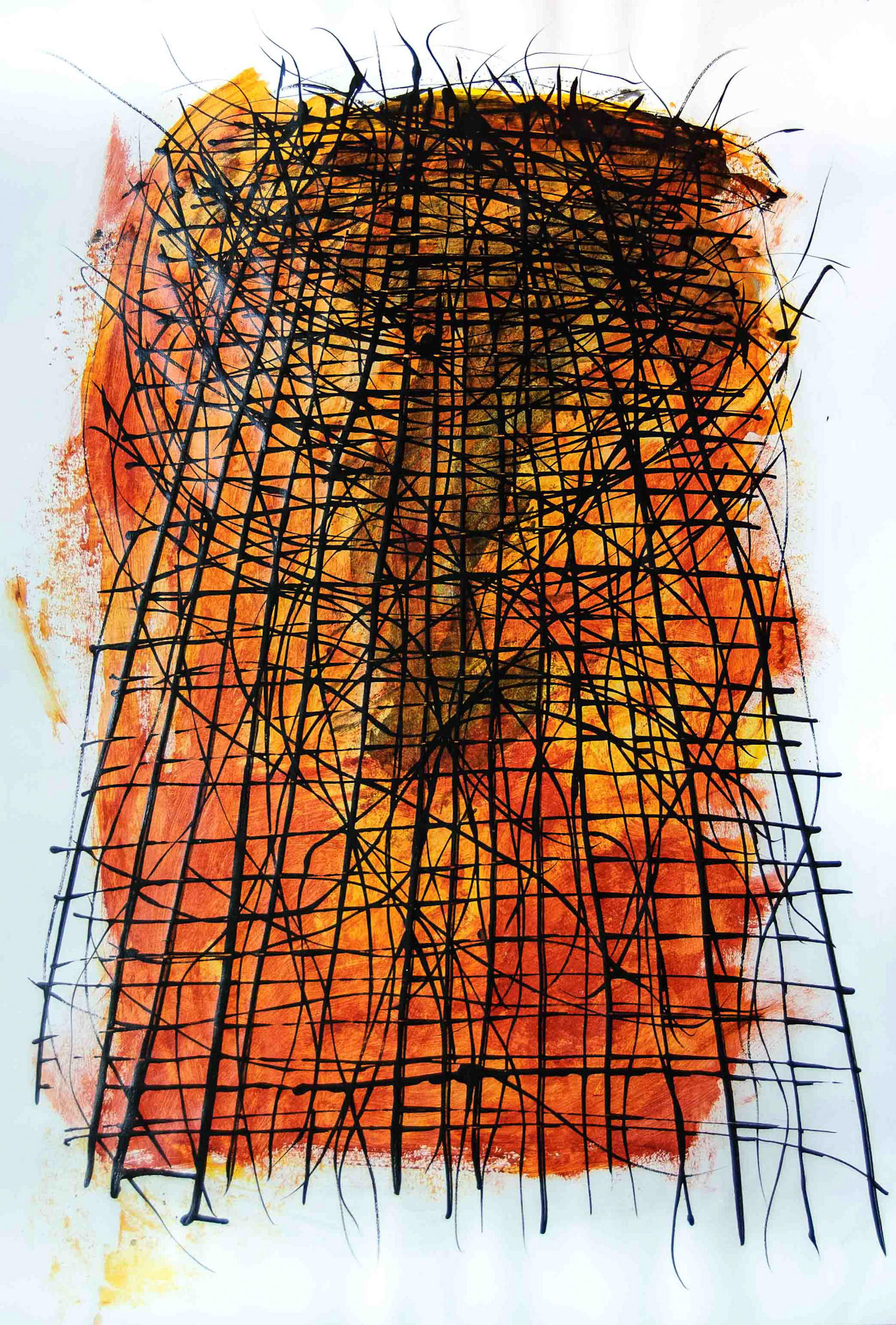 Grid Perspective. 100 x 70 cm.