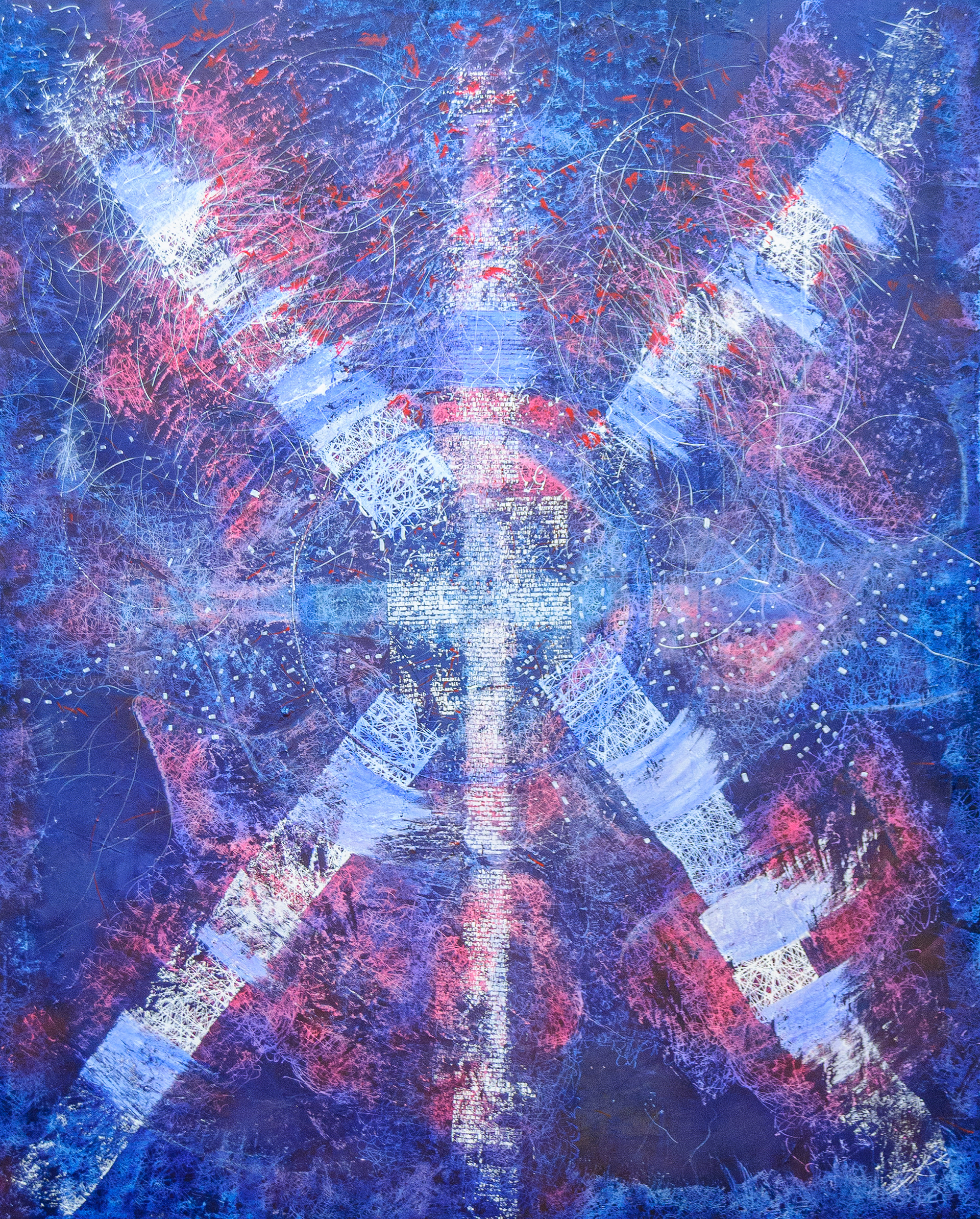 Symmetry. Oil on canvas. 150 x 120 cm