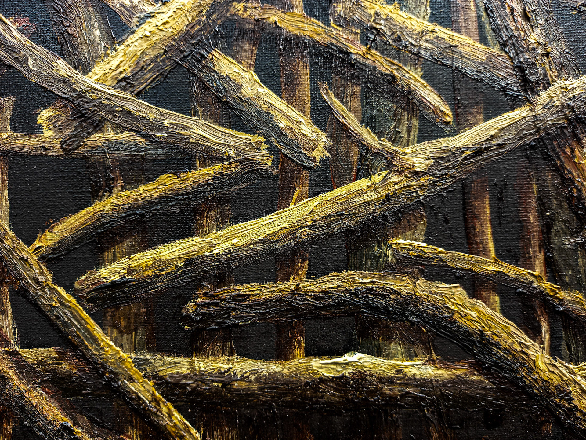 Detail from Branch Meditation.
