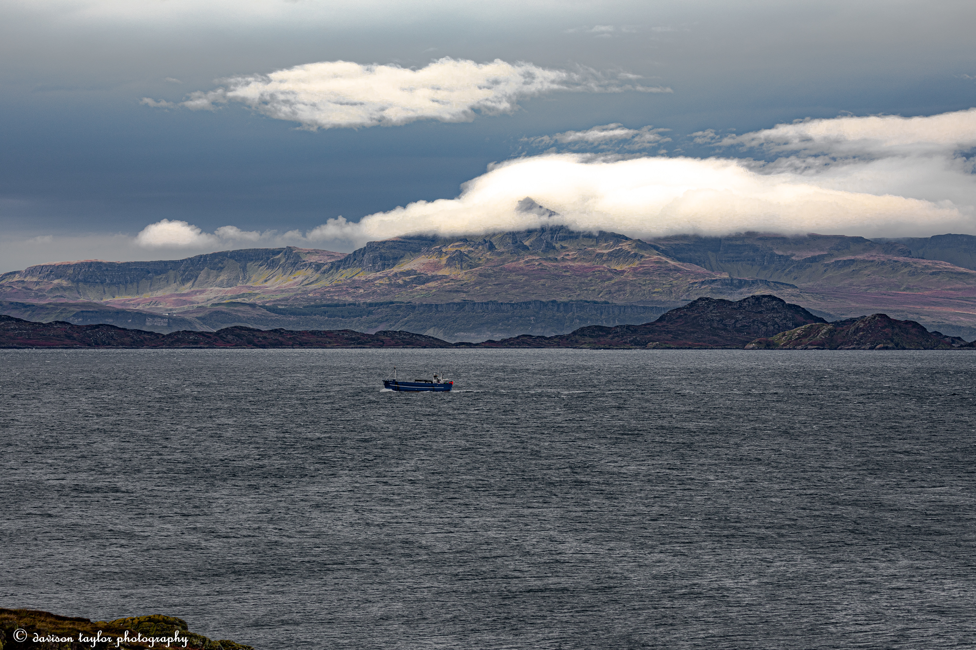 Across The Inner Sound to the Old Man of Storr