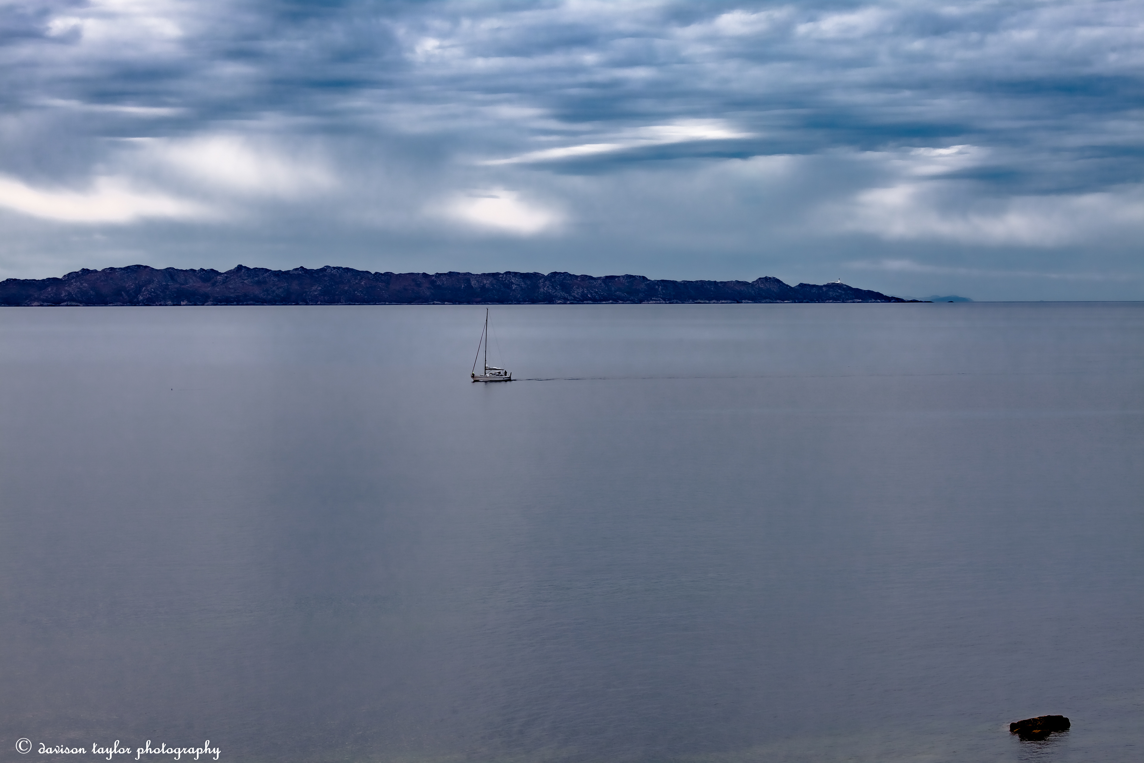 Across The Inner Sound to Rona Lighthouse
